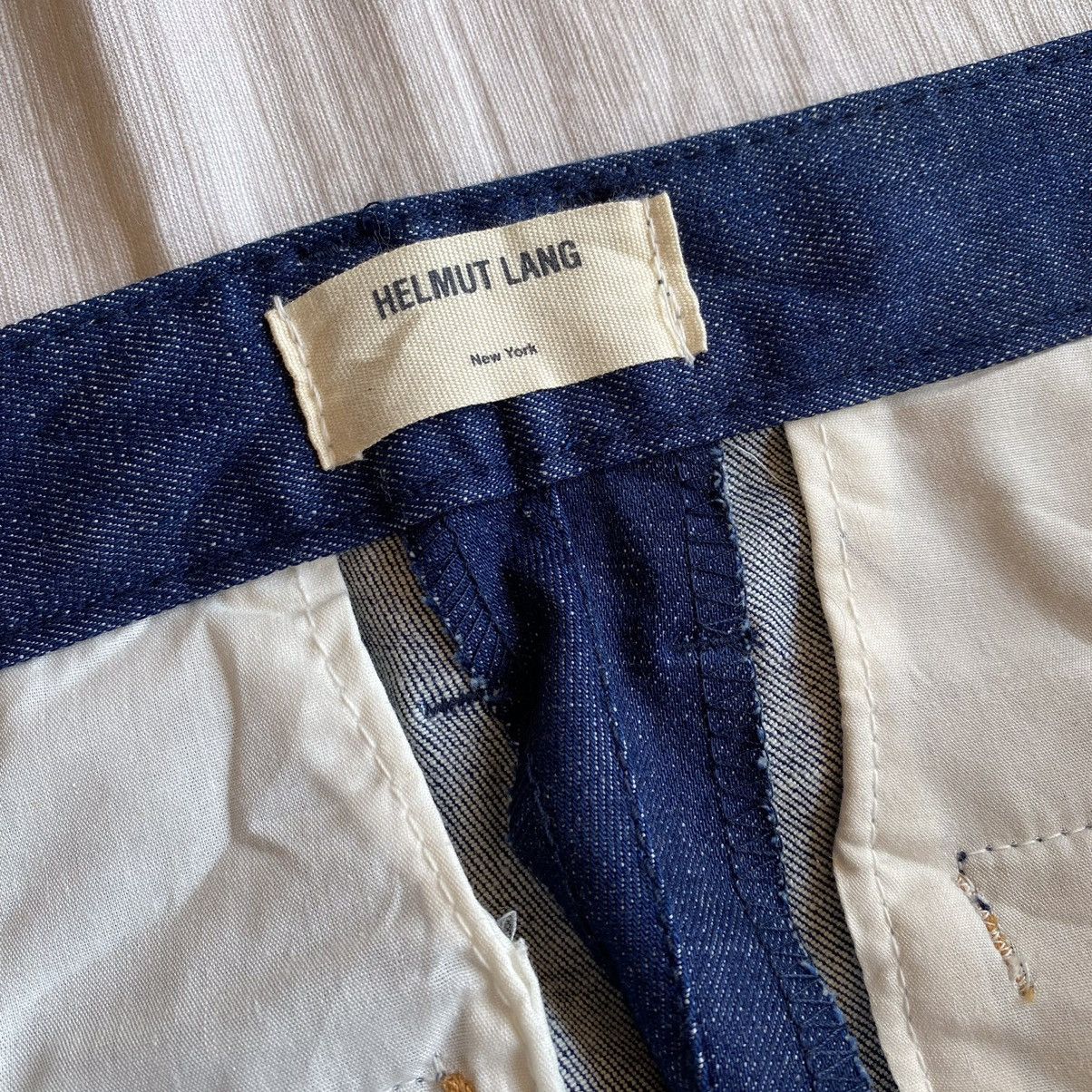 Helmut Lang Helmut Lang Blue Denim Pants Size US 30 / EU 46 - 7 Thumbnail
