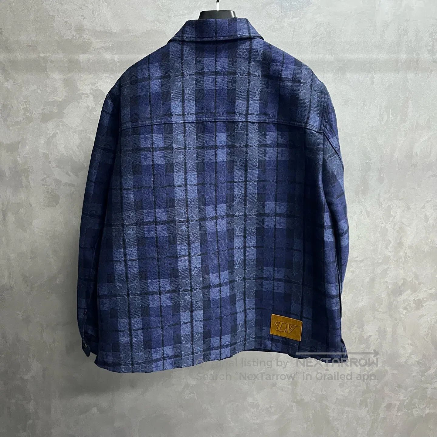 Louis Vuitton Louis Vuitton Checkered collar long-sleeved shirt| Size US XXL / EU 58 / 5 - 6 Thumbnail