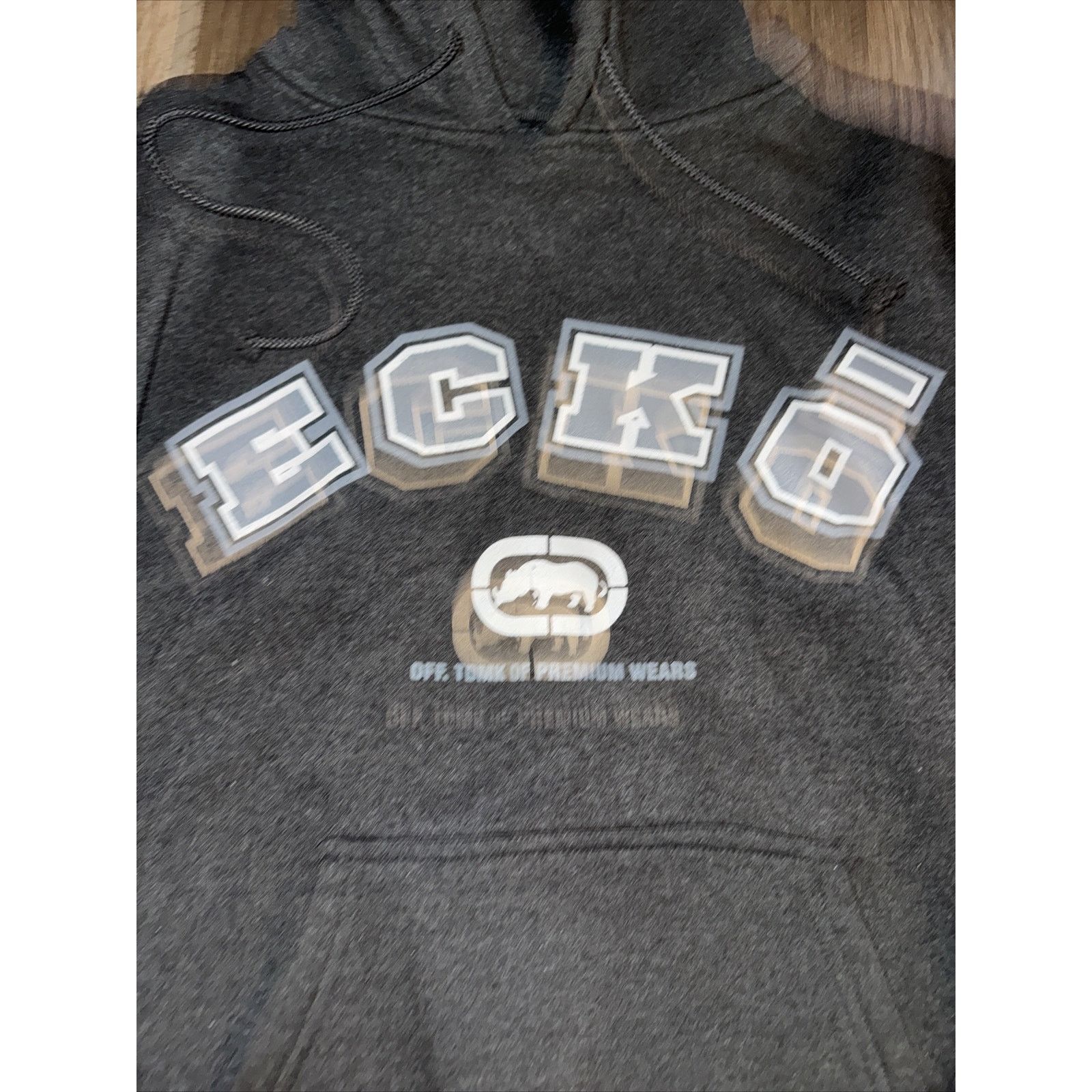 Complex × Marc Ecko Ecko Unltd Hoodie Sweater Grey XL Complex.com Y2K 24x28 Size US XL / EU 56 / 4 - 3 Thumbnail
