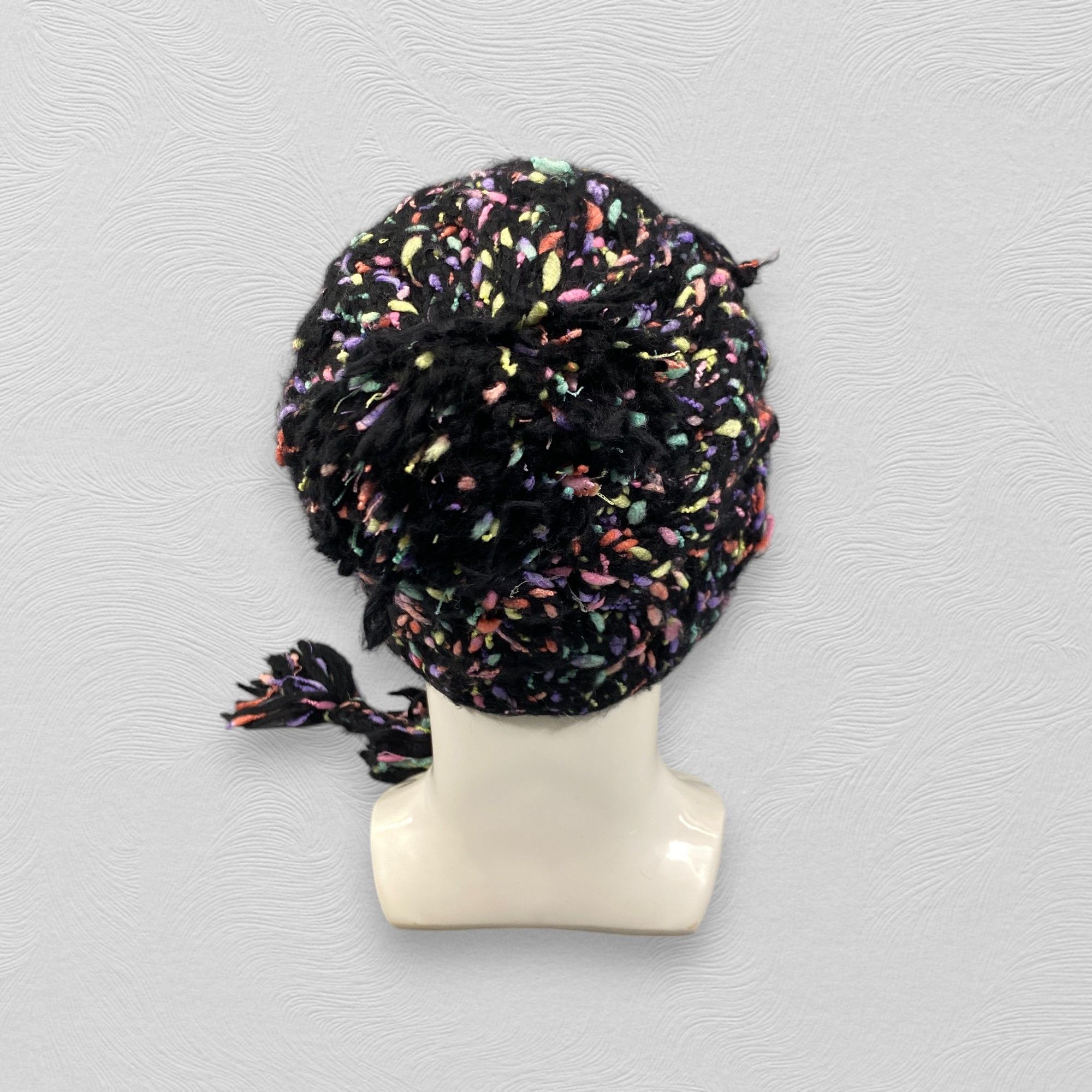 Japanese Brand Multicolor Ear Flap Beanie Hats -BN1173 Size ONE SIZE - 4 Thumbnail