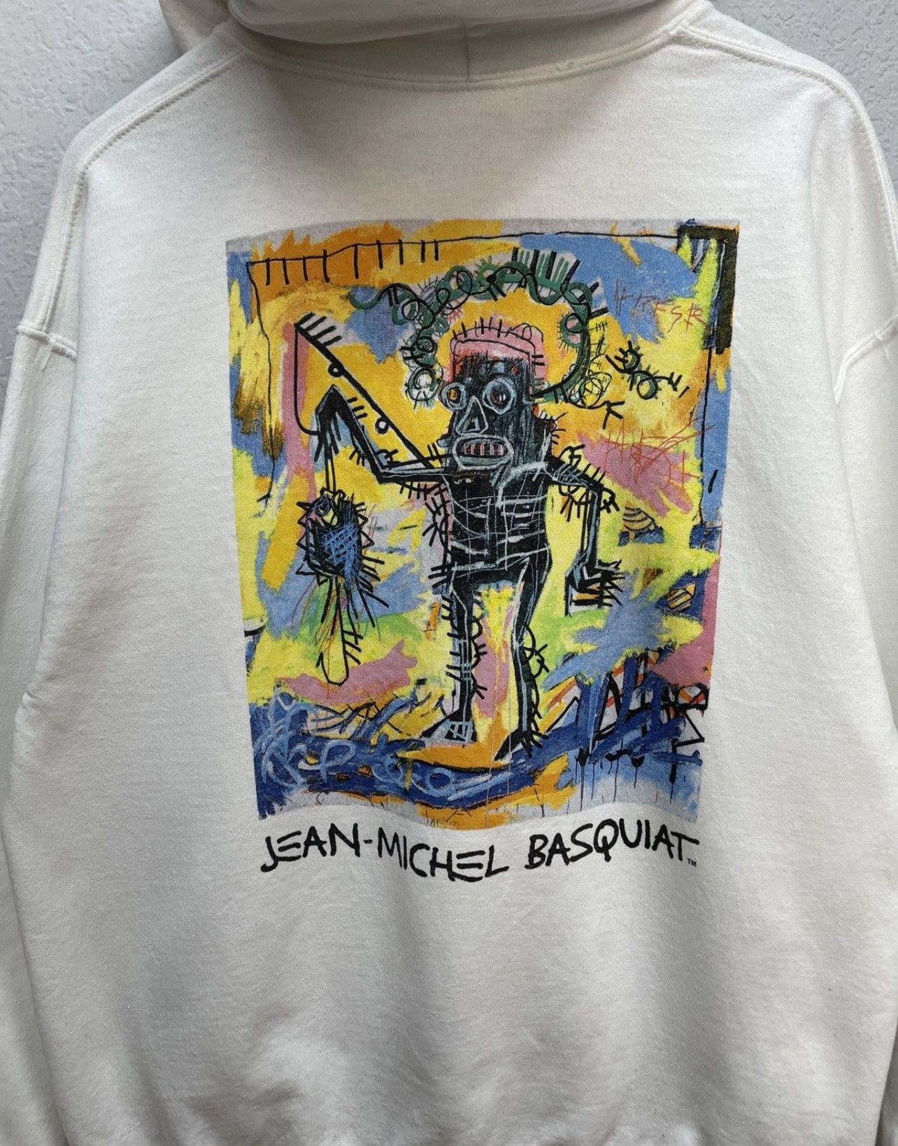 Jean-Michel Basquiat Vintage Y2K Jean Michel Basquiat Boxy Fit Hoodie Size US L / EU 52-54 / 3 - 5 Thumbnail