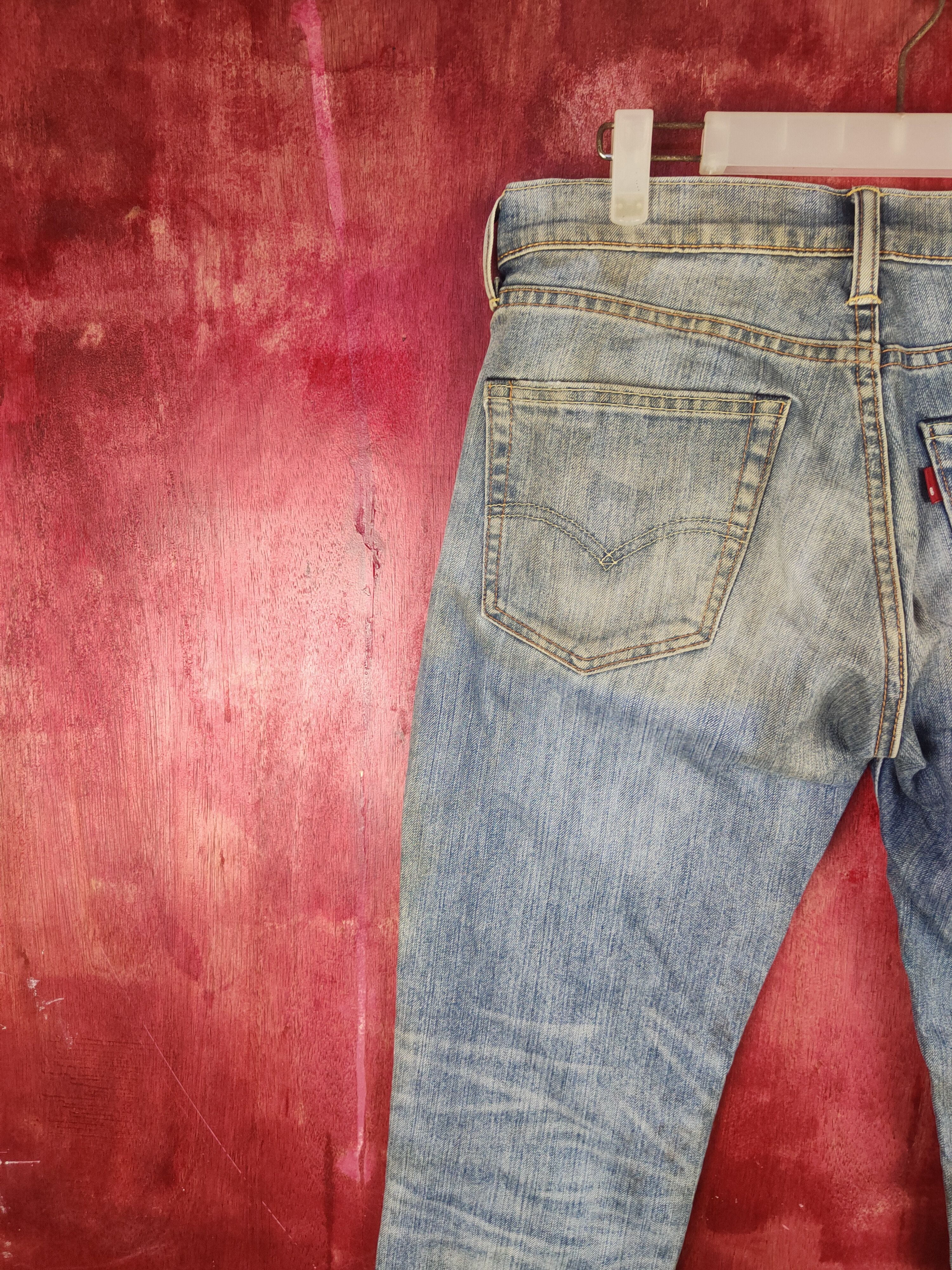 Levi's Levi's Blue Faded Distressed Ripped Jeans #S1878 Size US 31 - 8 Thumbnail