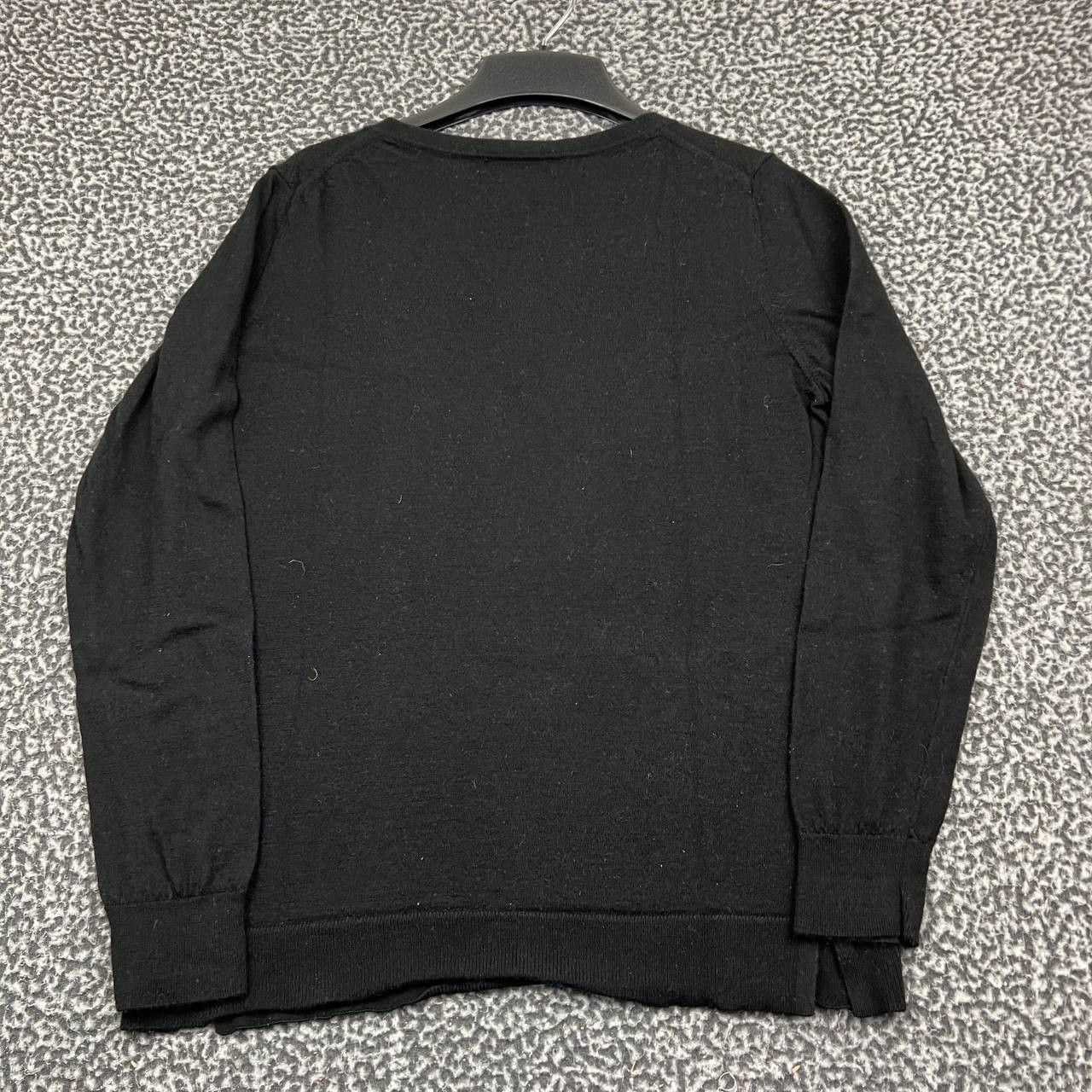 Banana Republic Banana Republic Sweater V-Neck Long Sleeve 100% Merino L Size L / US 10 / IT 46 - 6 Thumbnail