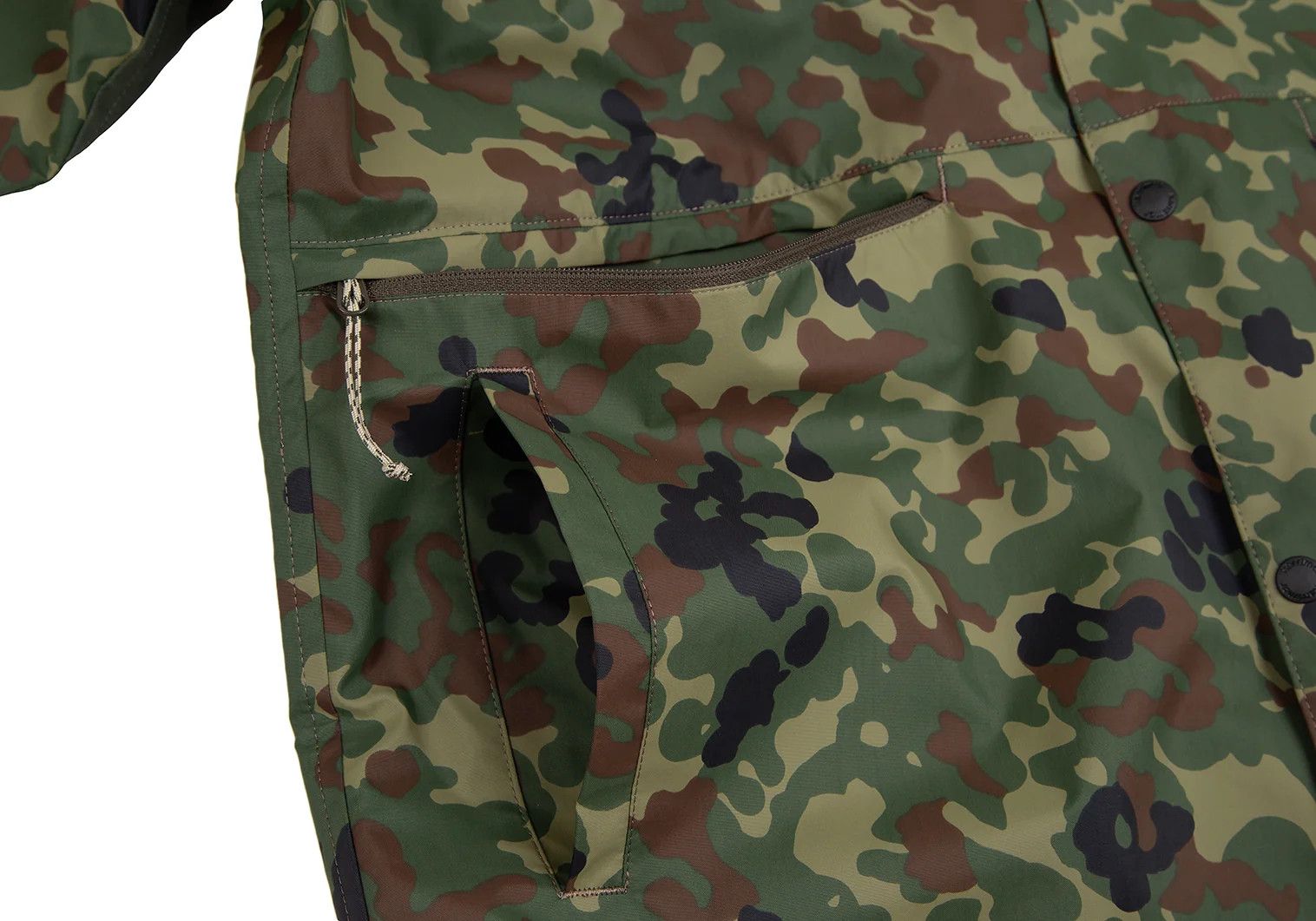 Junya Watanabe Camo Print Jacket in Green and Orange, Size S Size US S / EU 44-46 / 1 - 9 Thumbnail