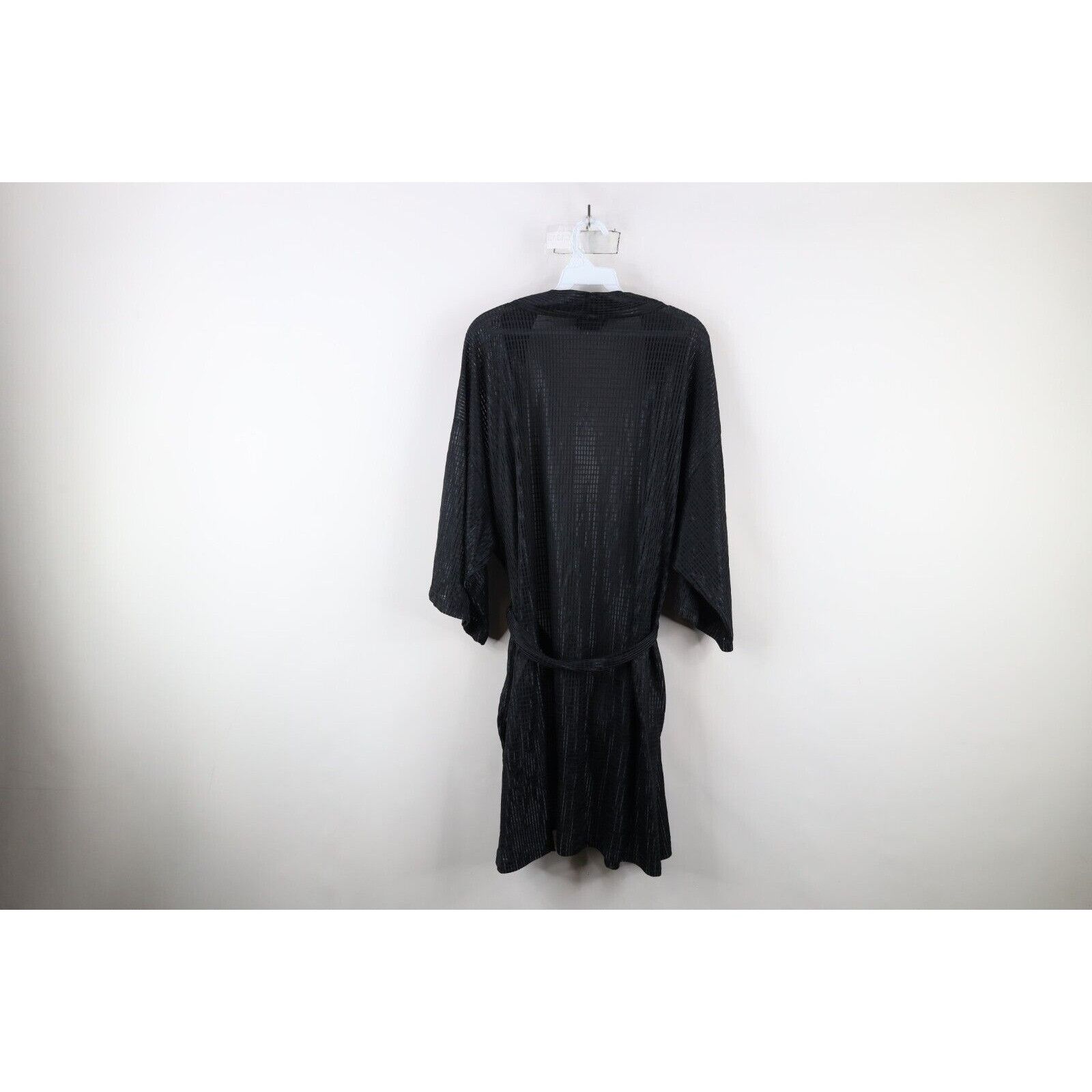 Vintage Vintage 80s 90s Fredericks of Hollywood Sheer Knit Robe Size XL / US 12-14 / IT 48-50 - 9 Thumbnail