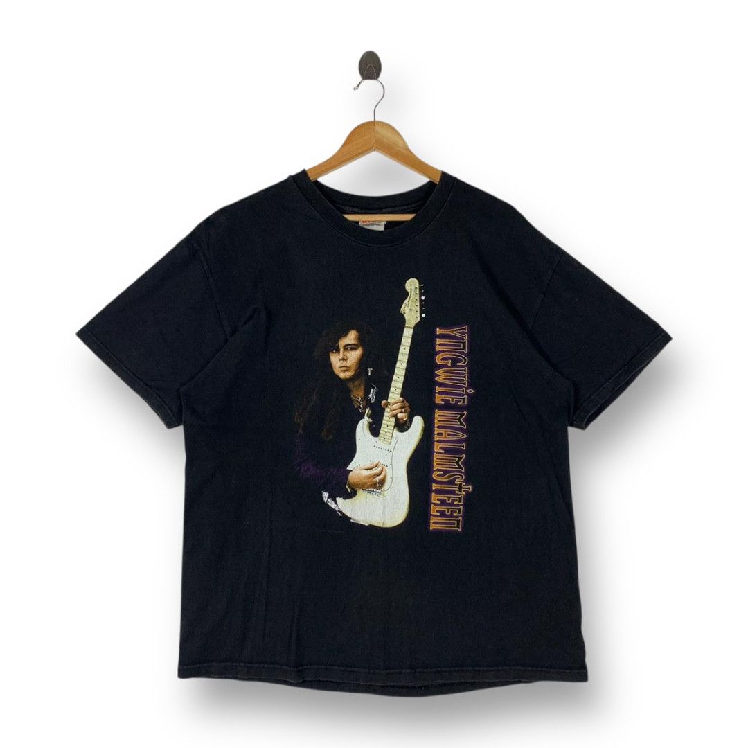 Band Tees Vintage Yngwie Malmsteen Facing Animal Japan 1998 band tee Size US L / EU 52-54 / 3 - 1 Thumbnail