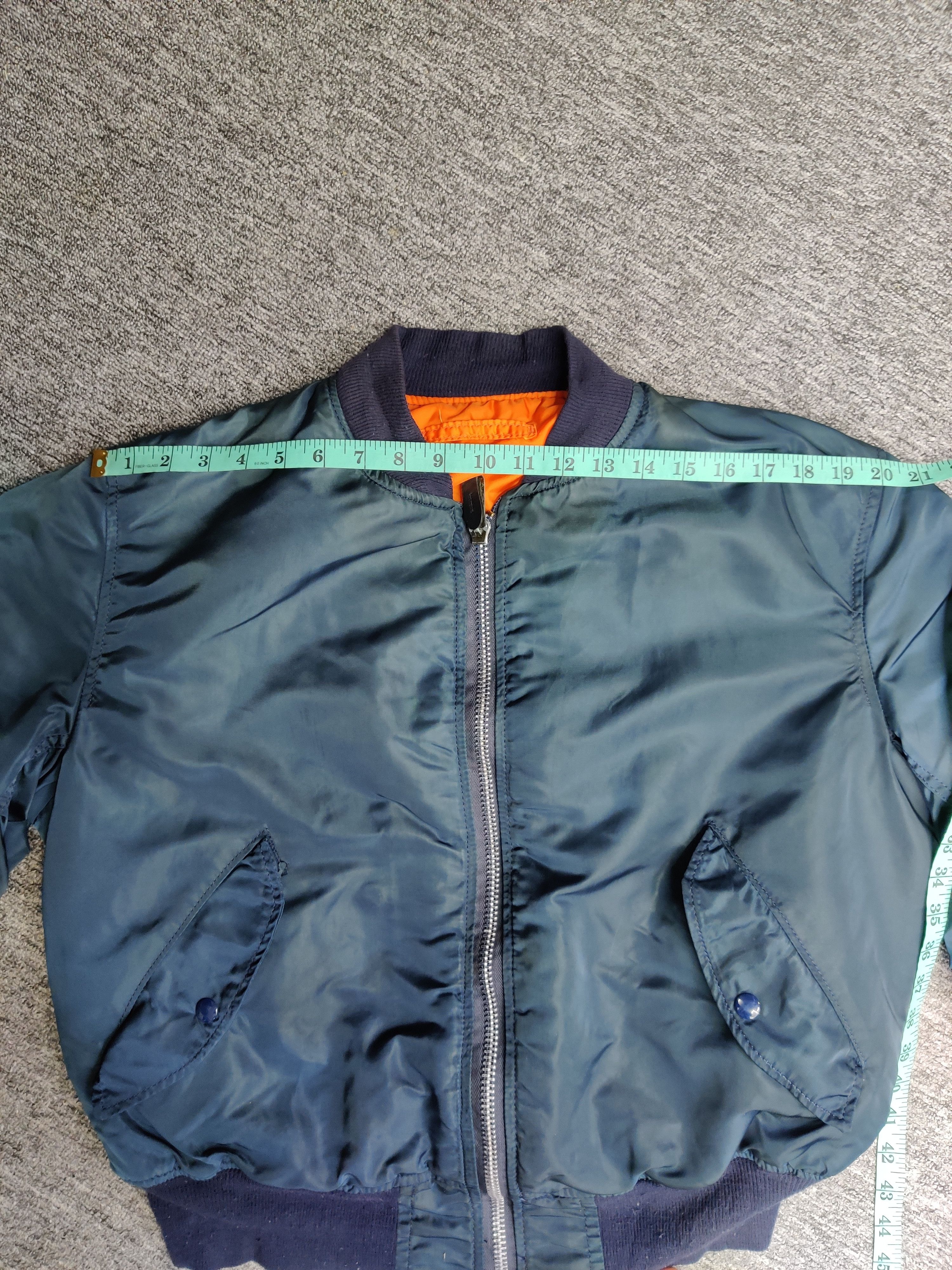 Alpha Industries Vintage 90s Alpha Industries MA-1 Flight Bomber Jacket Size US L / EU 52-54 / 3 - 14 Thumbnail