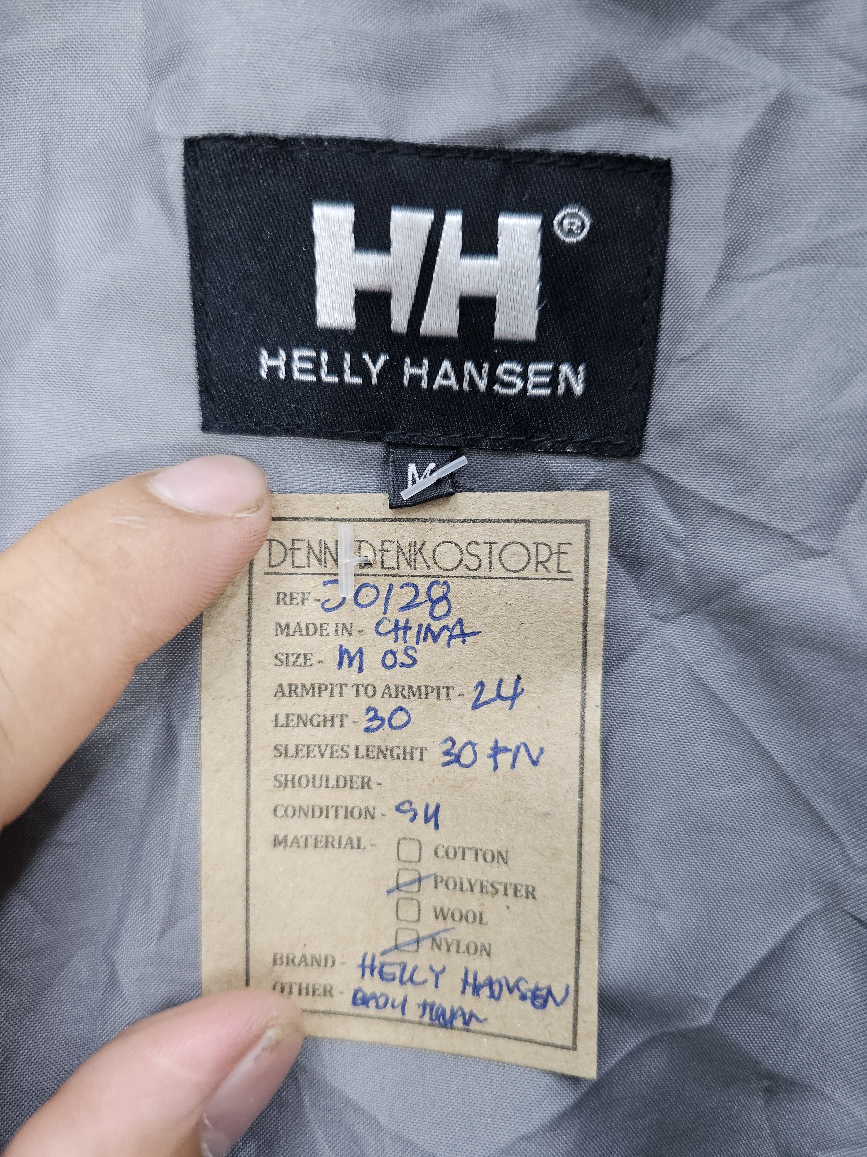 Helly Hansen Vtg HELLY HANSEN Sailing Gear Raincoat Windbreaker J0128 Size US M / EU 48-50 / 2 - 13 Thumbnail