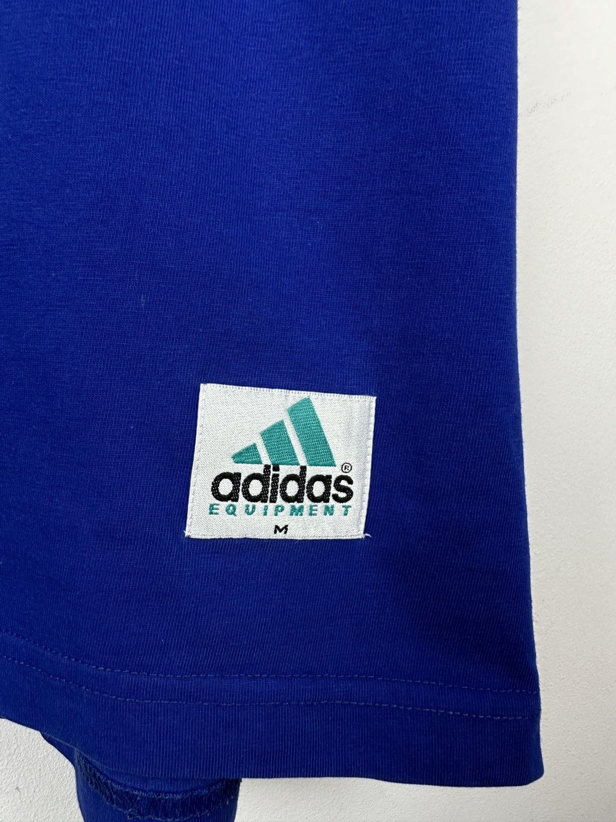 Adidas 90s Vintage Adidas Equipment Big Logo T Shirt Tee Size US M / EU 48-50 / 2 - 7 Thumbnail