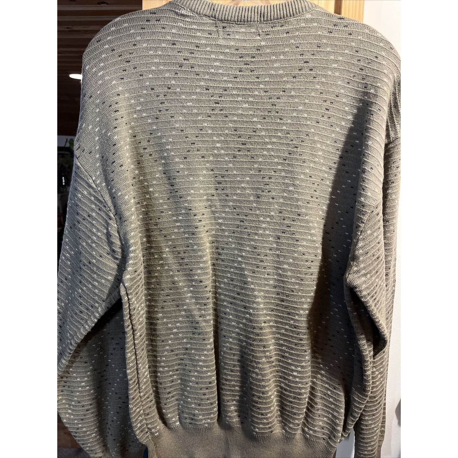 Tricots St. Raphael Tricots St. Raphael Bloomingdales Mens L Gray Cotton Sweater Size US L / EU 52-54 / 3 - 7 Thumbnail