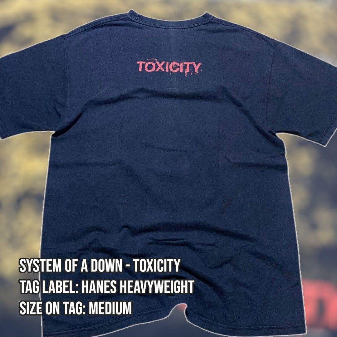Band Tees System Of A Down - Toxicity Band Tee Size US M / EU 48-50 / 2 - 2 Thumbnail