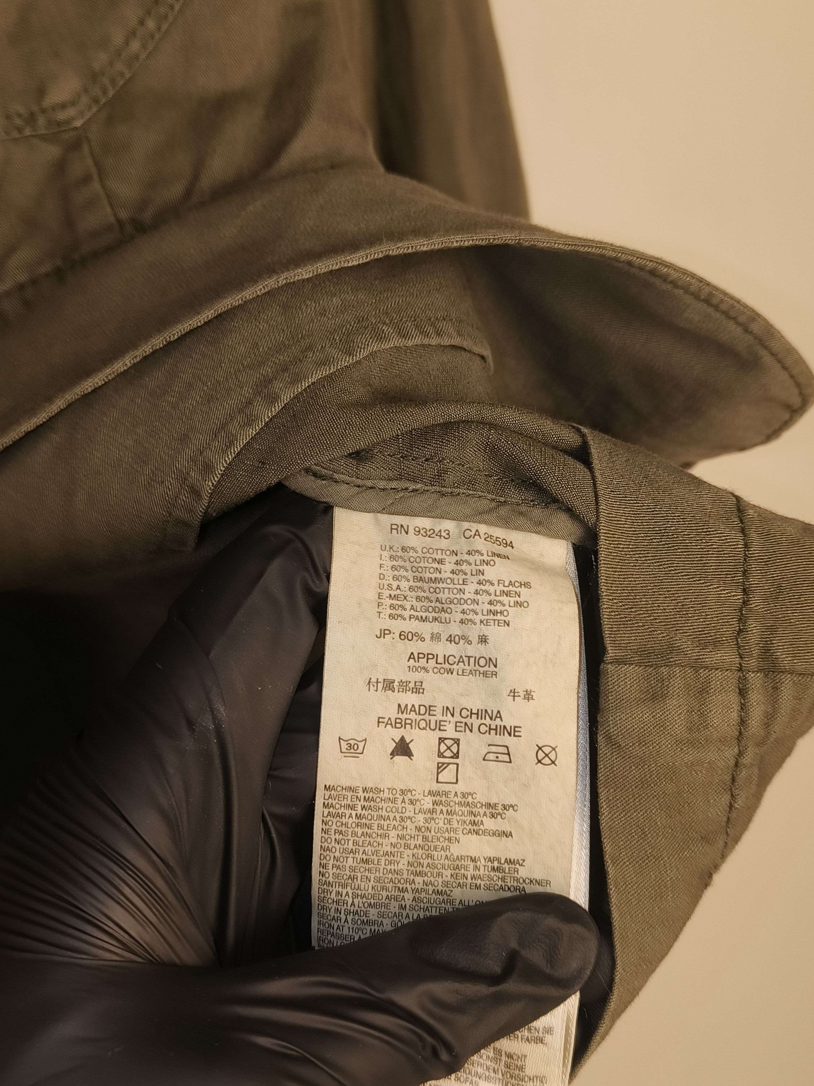 Diesel Diesel Army Inspired Cotton Linen Button Jacket Size M / US 6-8 / IT 42-44 - 5 Thumbnail