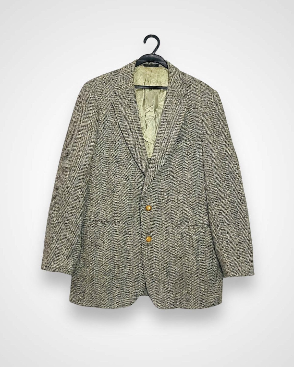 Harris Tweed Harris Tweed Wool Blazer (17) Size US L / EU 52-54 / 3 - 1 Thumbnail