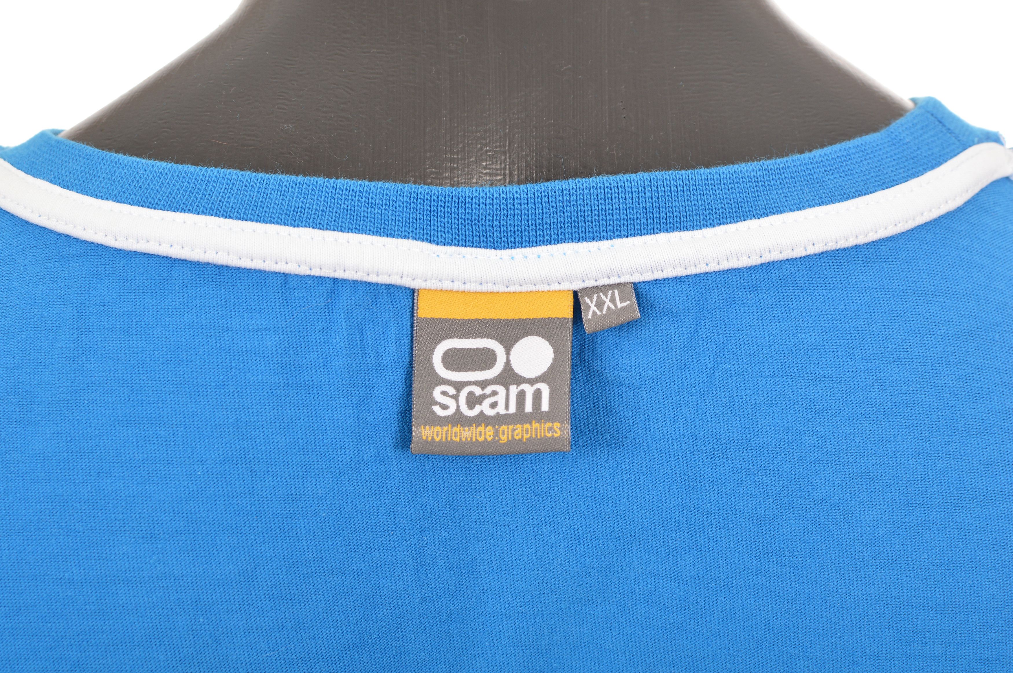 Vintage Scam Industries Nite Ride Her Vintage 2009 Skate SB T-Shirt Size US XXL / EU 58 / 5 - 8 Thumbnail