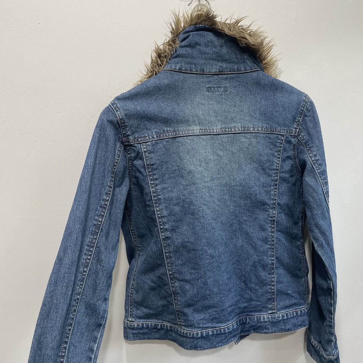 In The Attic Vintage Luiez Grunge Punk Fur Collar 90s 🌍 Size US S / EU 44-46 / 1 - 7 Thumbnail