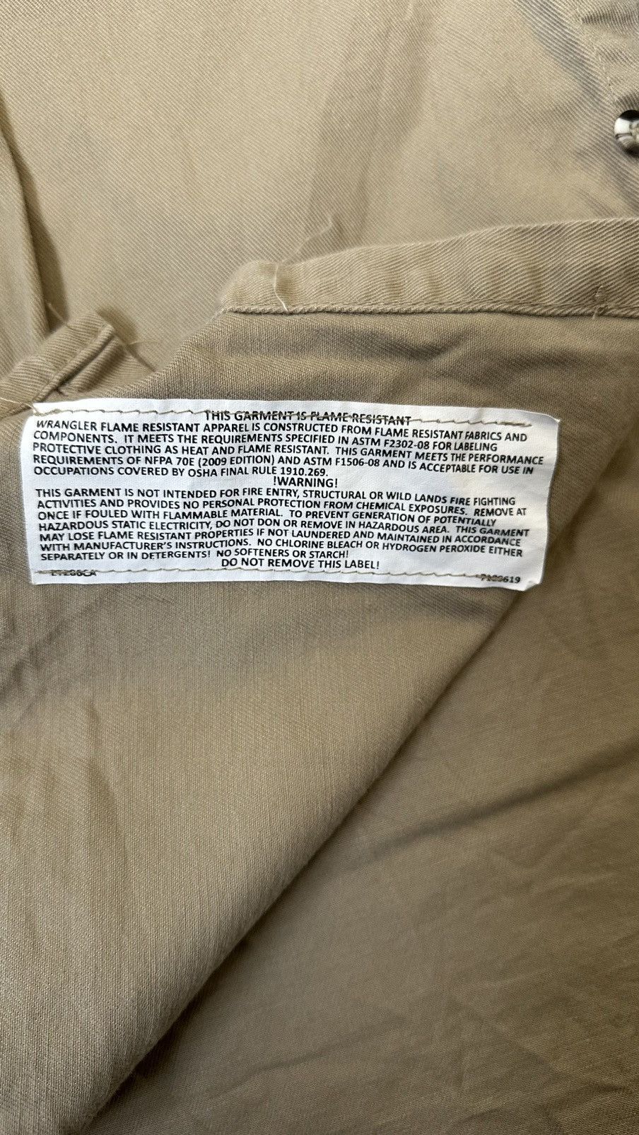 Wrangler WRANGLER FR RIGGS WORKWEAR TOP Size US XXL / EU 58 / 5 - 10 Thumbnail