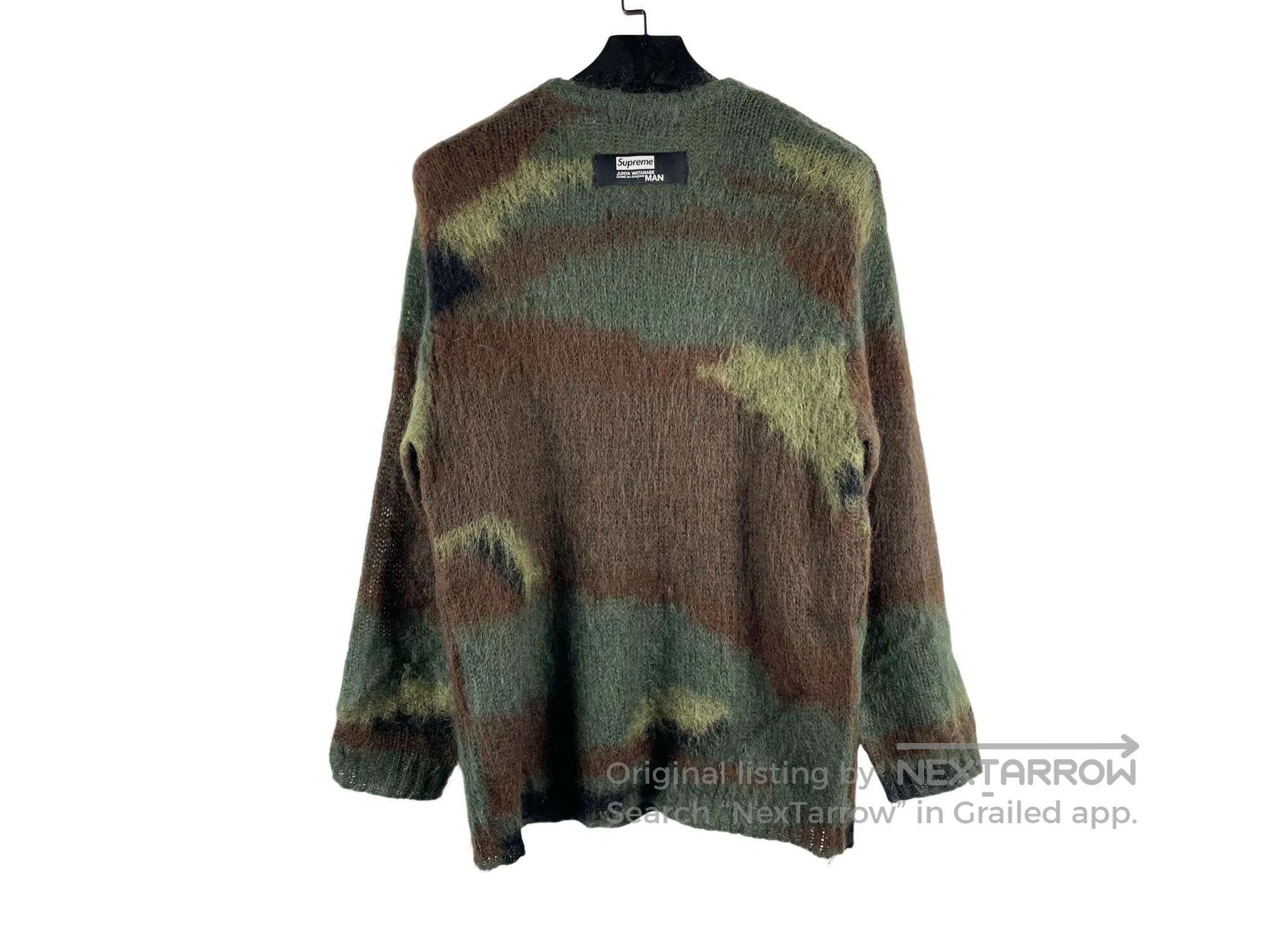 Junya Watanabe Junya Watanabe Camouflage Mohair Sweater Size US M / EU 48-50 / 2 - 2 Thumbnail
