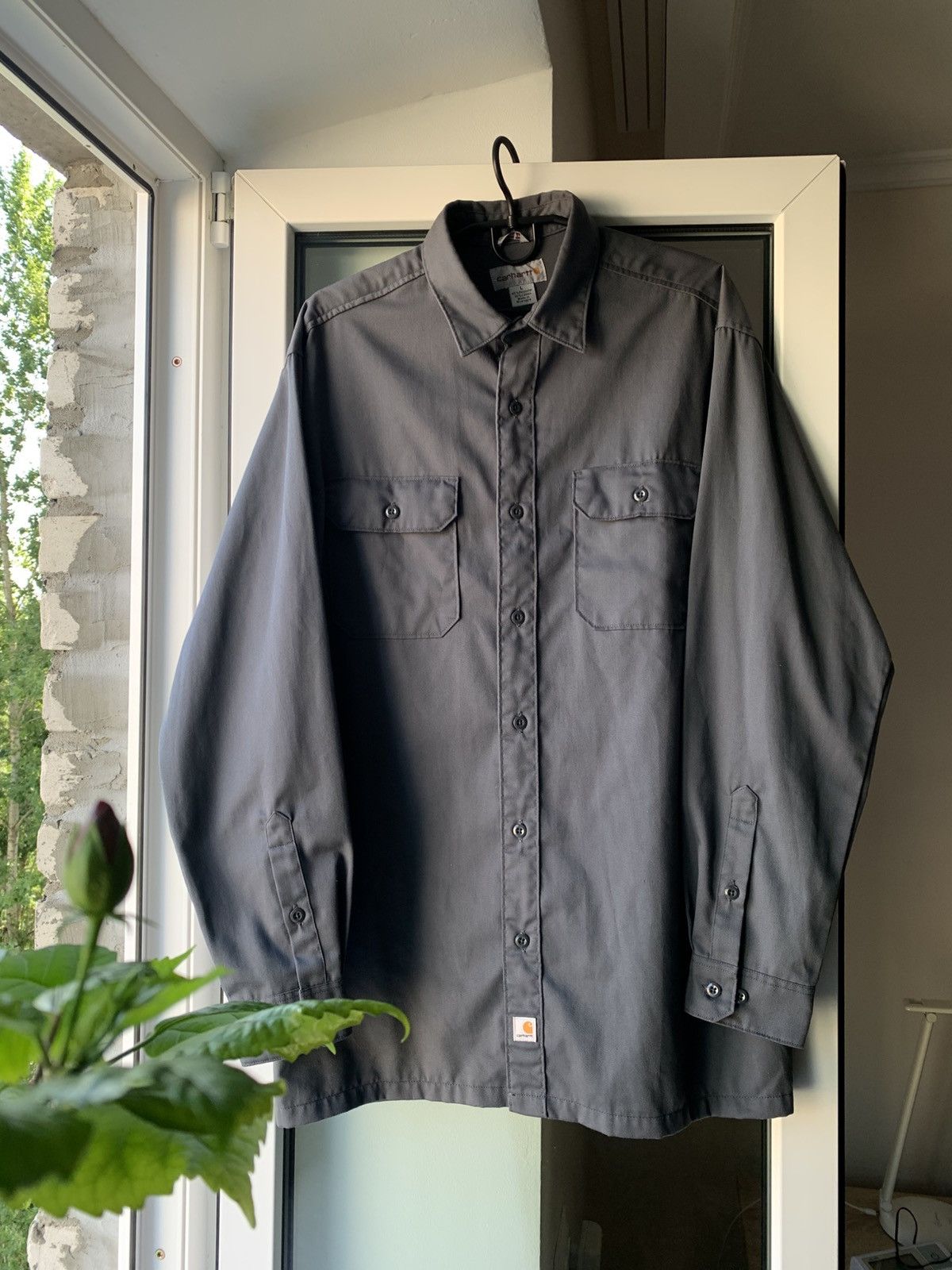 Carhartt 🔥CARHARTT LIGHT OVERSHIRT SHIRT Size US XL / EU 56 / 4 - 4 Thumbnail