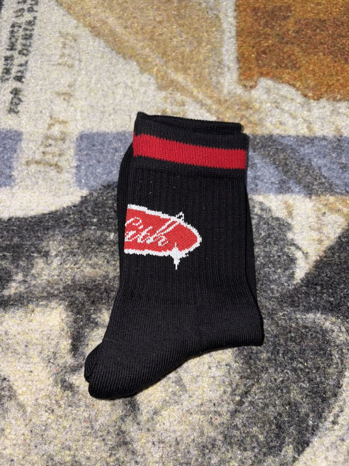 Kith Kith Striped Cotton Mid Crew Socks Size ONE SIZE - 1 Thumbnail