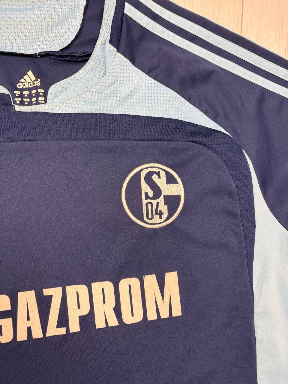 Adidas Schalke 04 2008 Home Football Shirt Vintage Soccer Jersey Size US XL / EU 56 / 4 - 4 Thumbnail