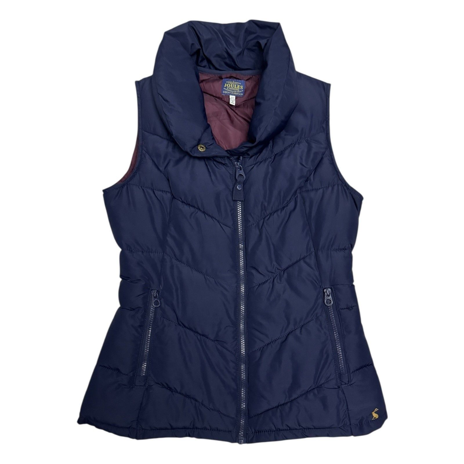 Other JOULES Luxury Blue Equestrian Winter Puffer Vest Size 4 Size S / US 4 / IT 40 - 7 Thumbnail