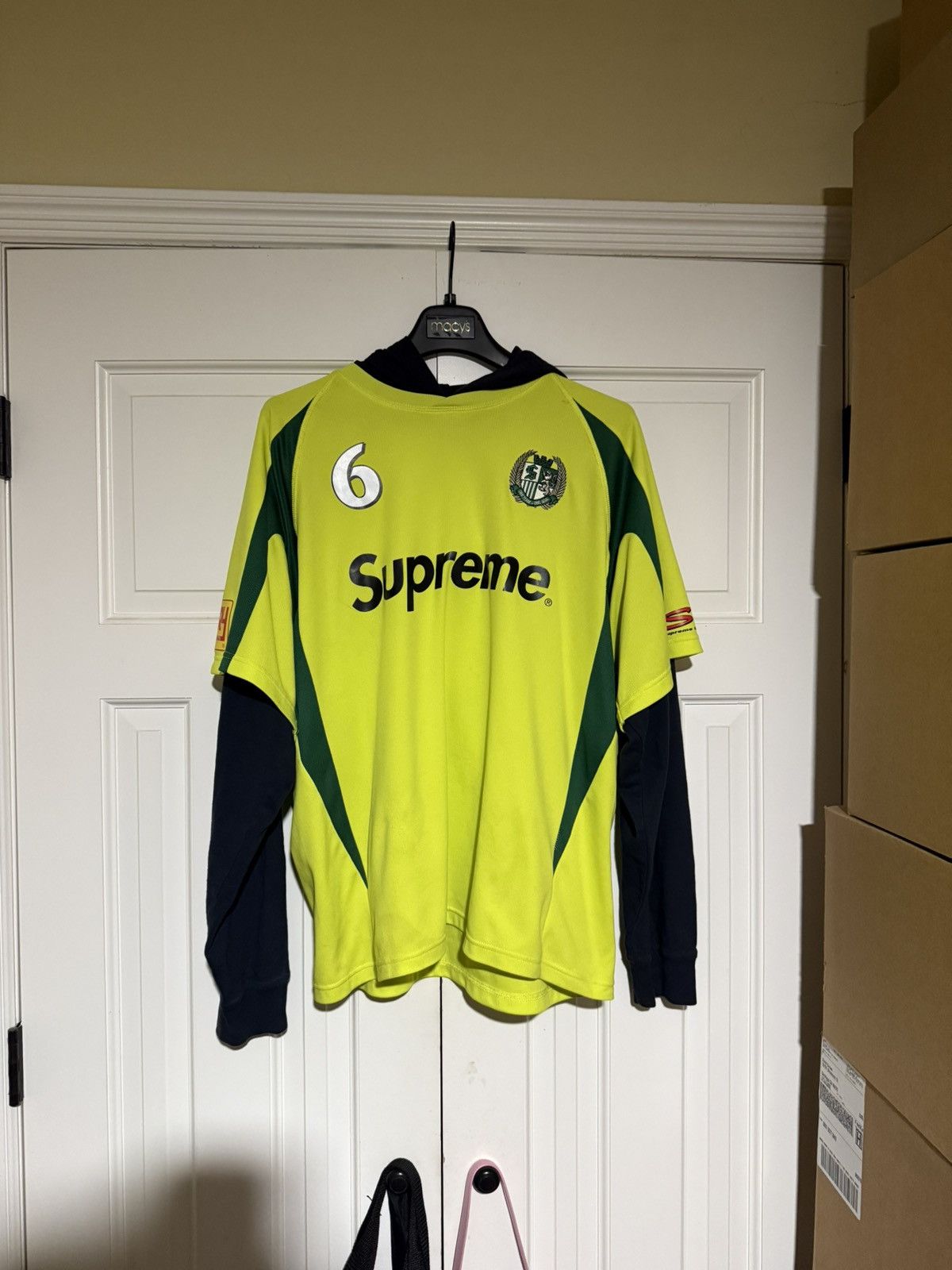 Supreme FW23 Hooded Soccer Jersey