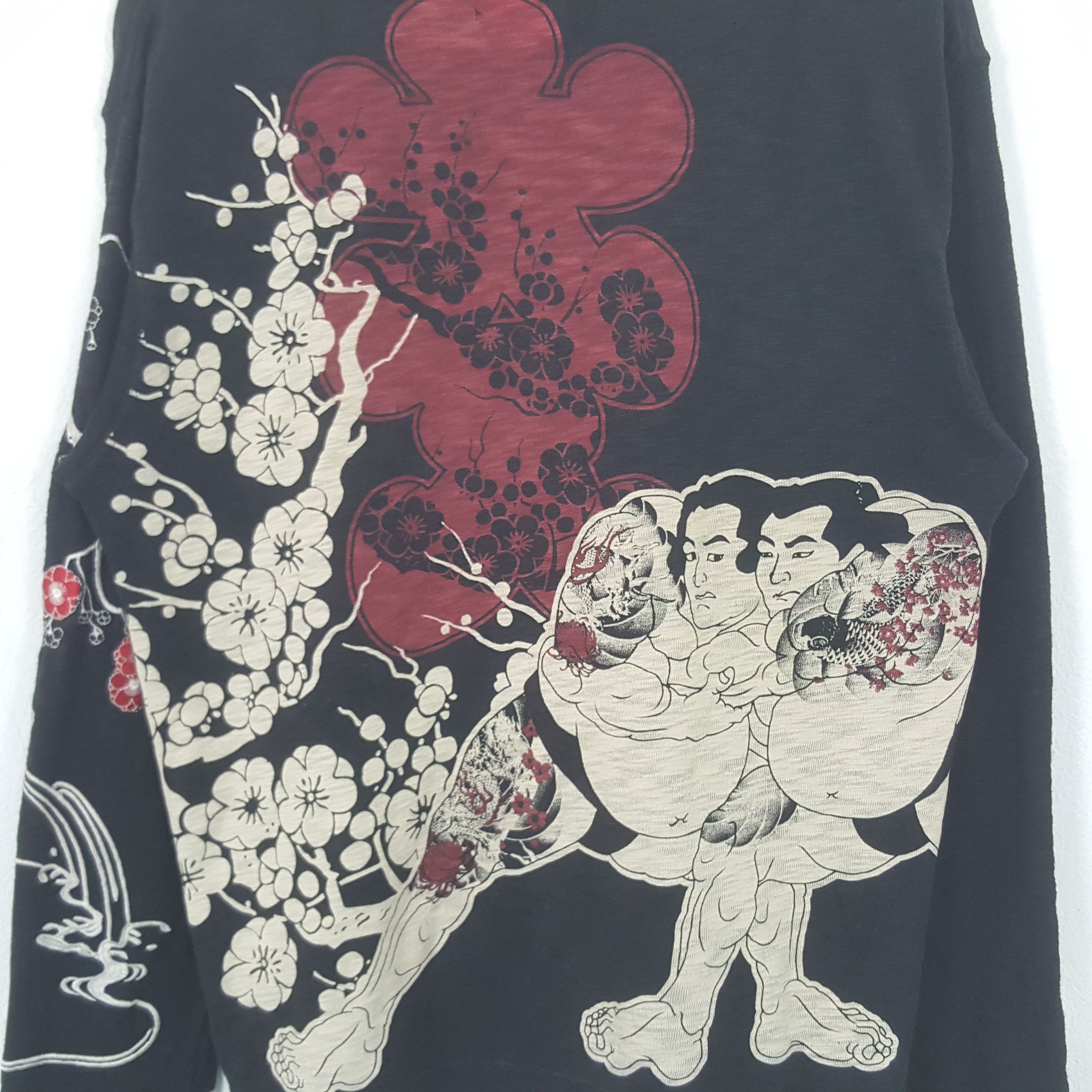 Japanese Brand Vintage Karakuri Tamashii Japanese Art Sweatshirt RR12 Size US M / EU 48-50 / 2 - 4 Thumbnail
