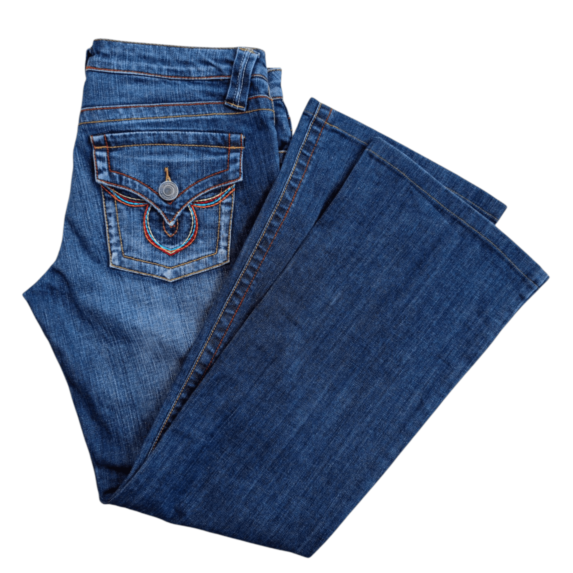 Japanese Brand × Vintage Wellbeing Classic Japanese Jeans Bootcut Vintage Denim Size 31" - 15 Thumbnail