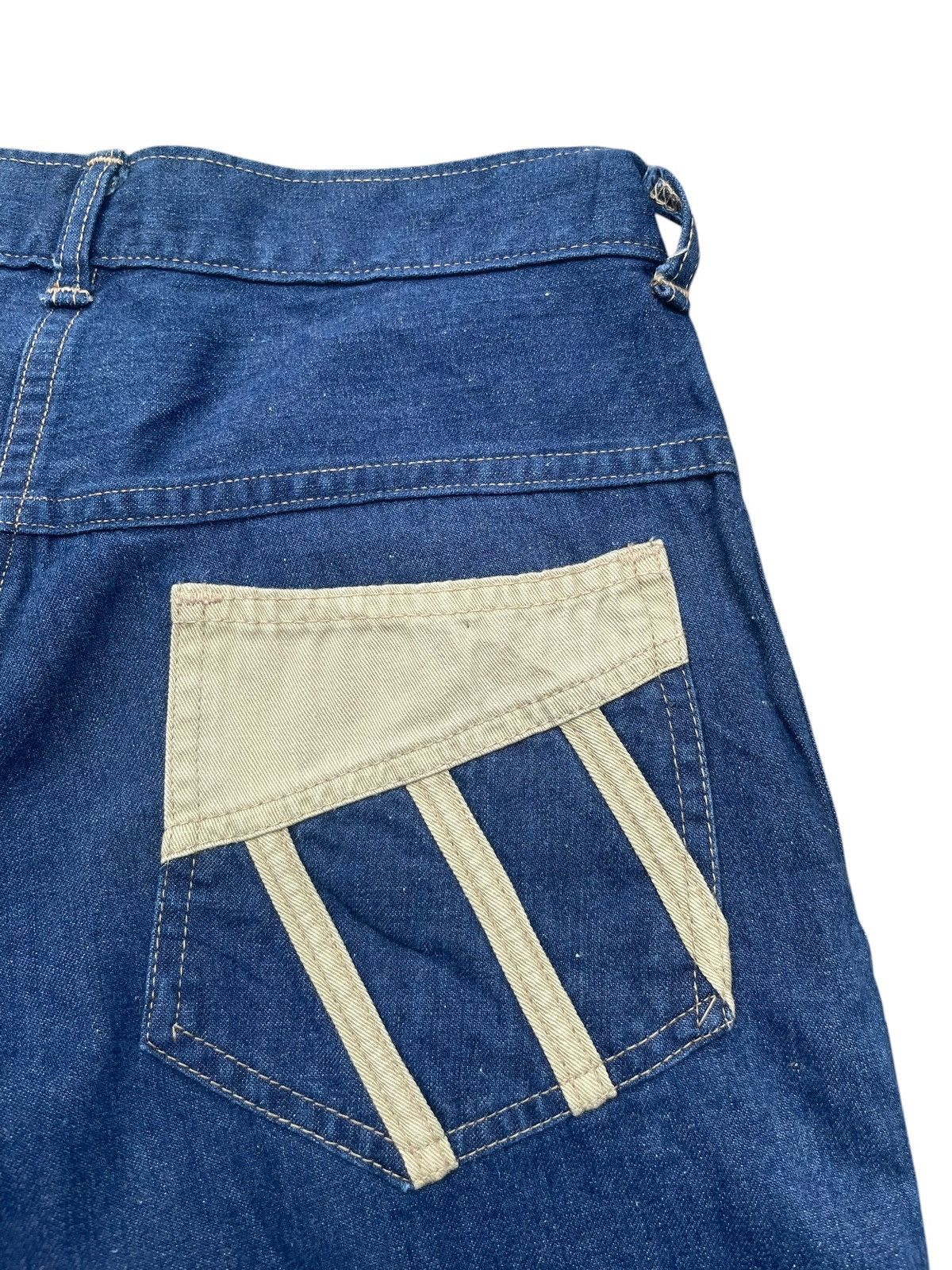 Other Vintage 70’s Unknown Flare Jeans Size US 28 / EU 44 - 7 Thumbnail