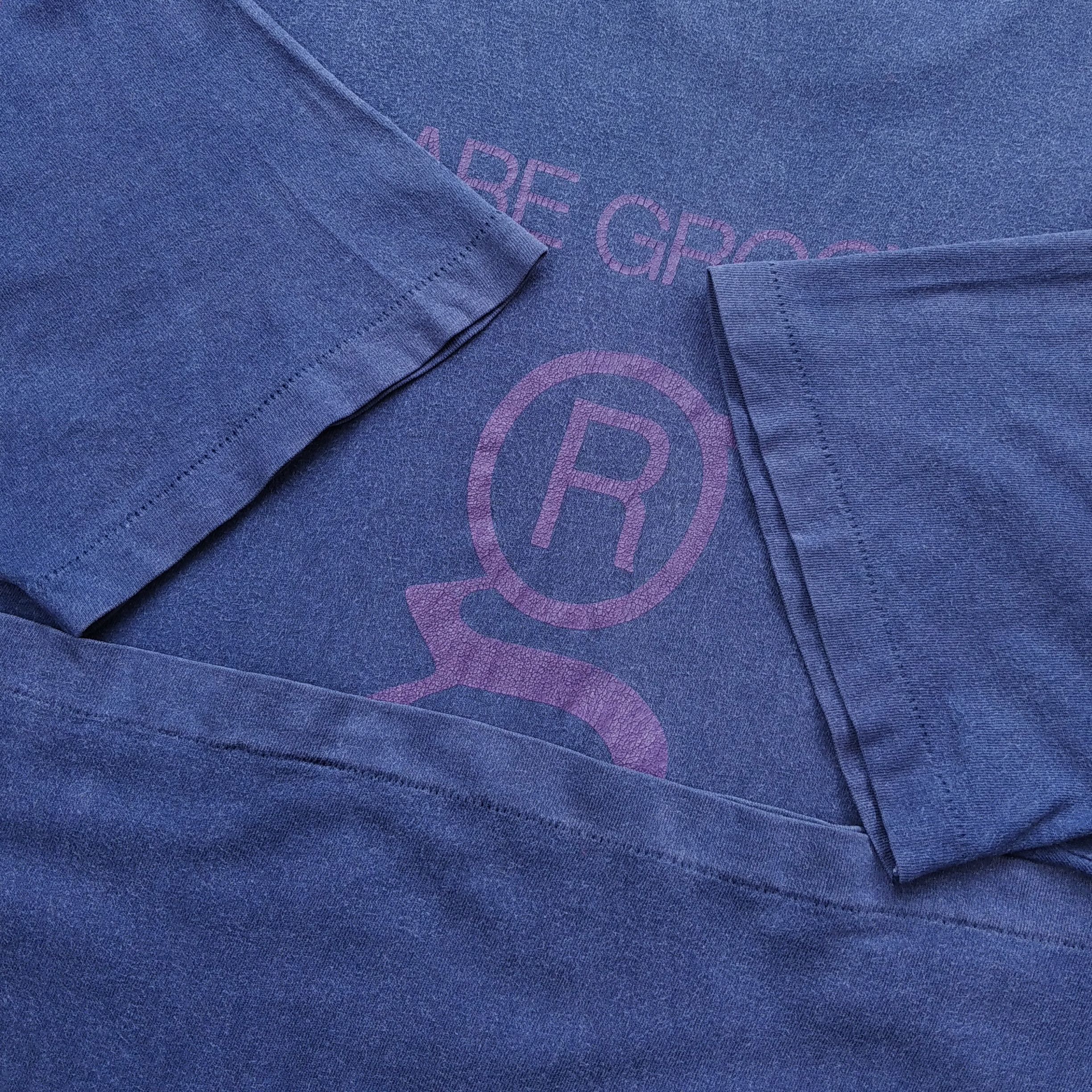 Band Tees Vintage Late 80s RARE GROOVE Records T-Shirt Size US L / EU 52-54 / 3 - 5 Thumbnail