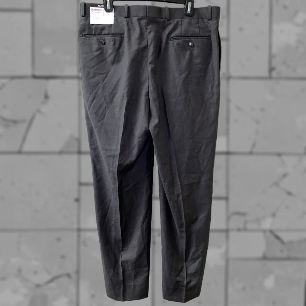 Alfani Alfani Dress Pants Mens Wool/ Polyester Blend Grey Size 36 R36 NWT Pants Men Regular Inseam 36 Gray No. Size US 36 / EU 52 - 1 Thumbnail