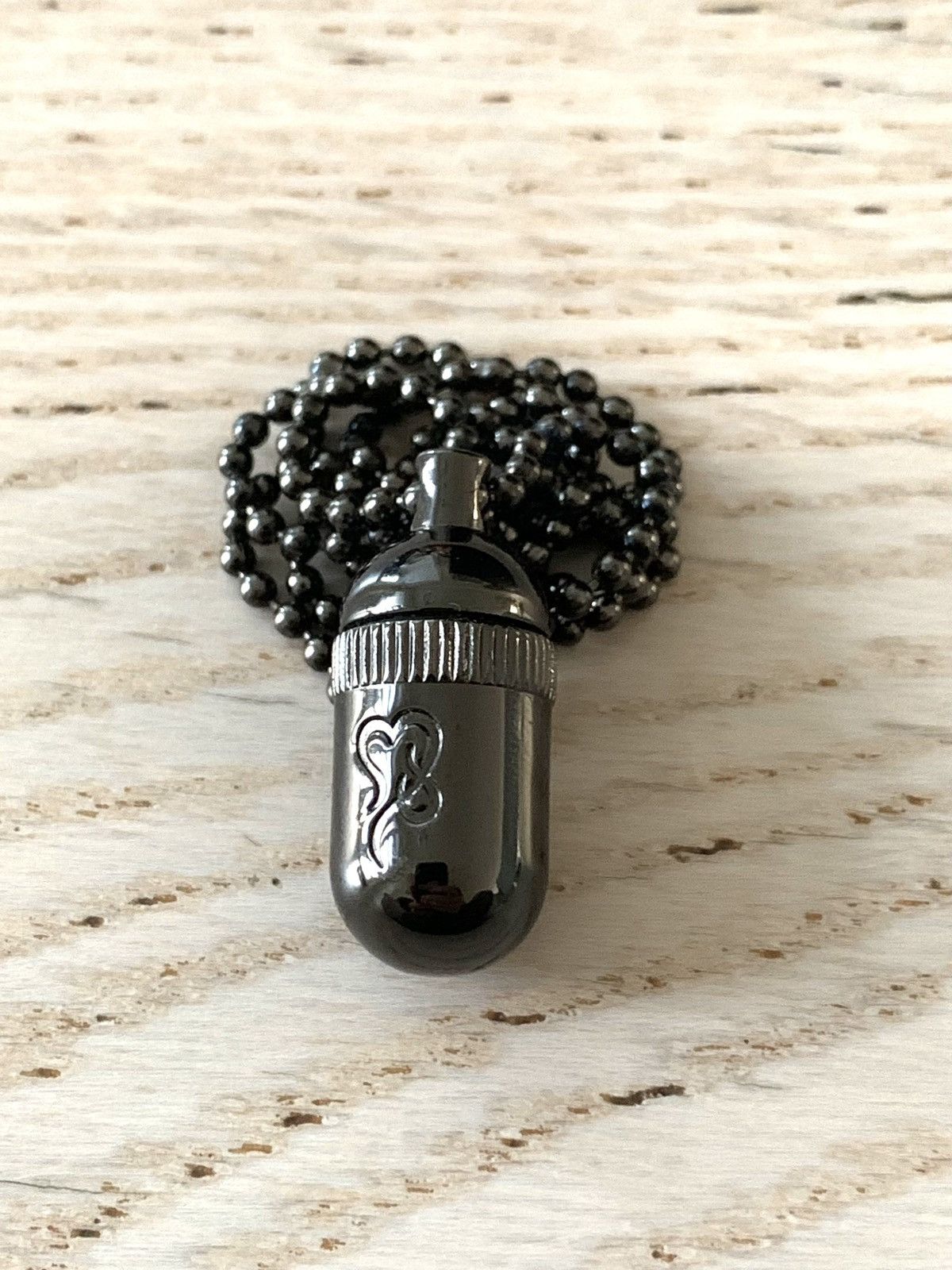 Number (N)ine Number Nine AW04 “Give Peace a Chance” .925 Stash Necklace Size ONE SIZE - 2 Thumbnail