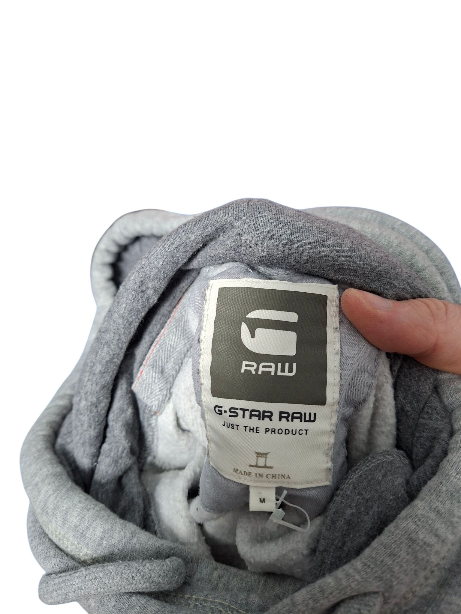 G-Star G STAR RAW VINTAGE BIG LOGO EMBROIDERED HOODIE Size US M / EU 48-50 / 2 - 5 Thumbnail