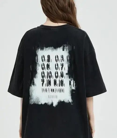 Other Blue Face Letter Print Graphic T Shirt Size US M / EU 48-50 / 2 - 2 Thumbnail