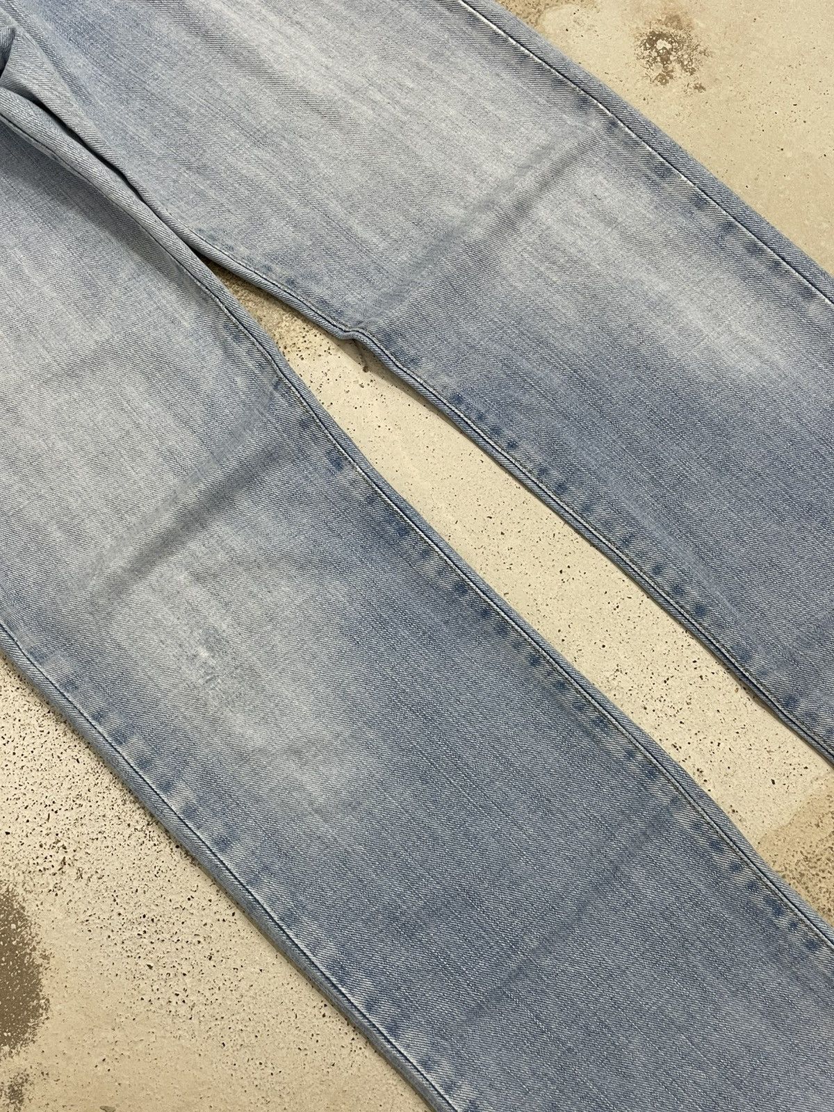 Edwin Vintage Edwin 403 Light Wash Distressed Denim Pants Size US 32 / EU 48 - 4 Thumbnail
