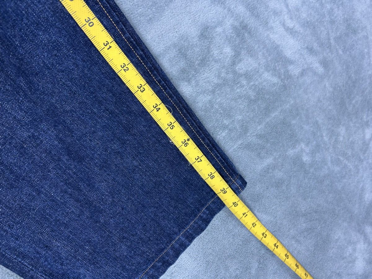 Yohji Yamamoto Yohji Yamamoto Drawstring Denim Jeans Size US 35 - 13 Thumbnail