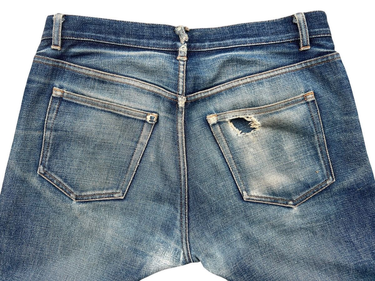 A.P.C. Vintage APC Selvedge Distressed Denim Jeans 31x33.5 Size US 31 - 8 Thumbnail