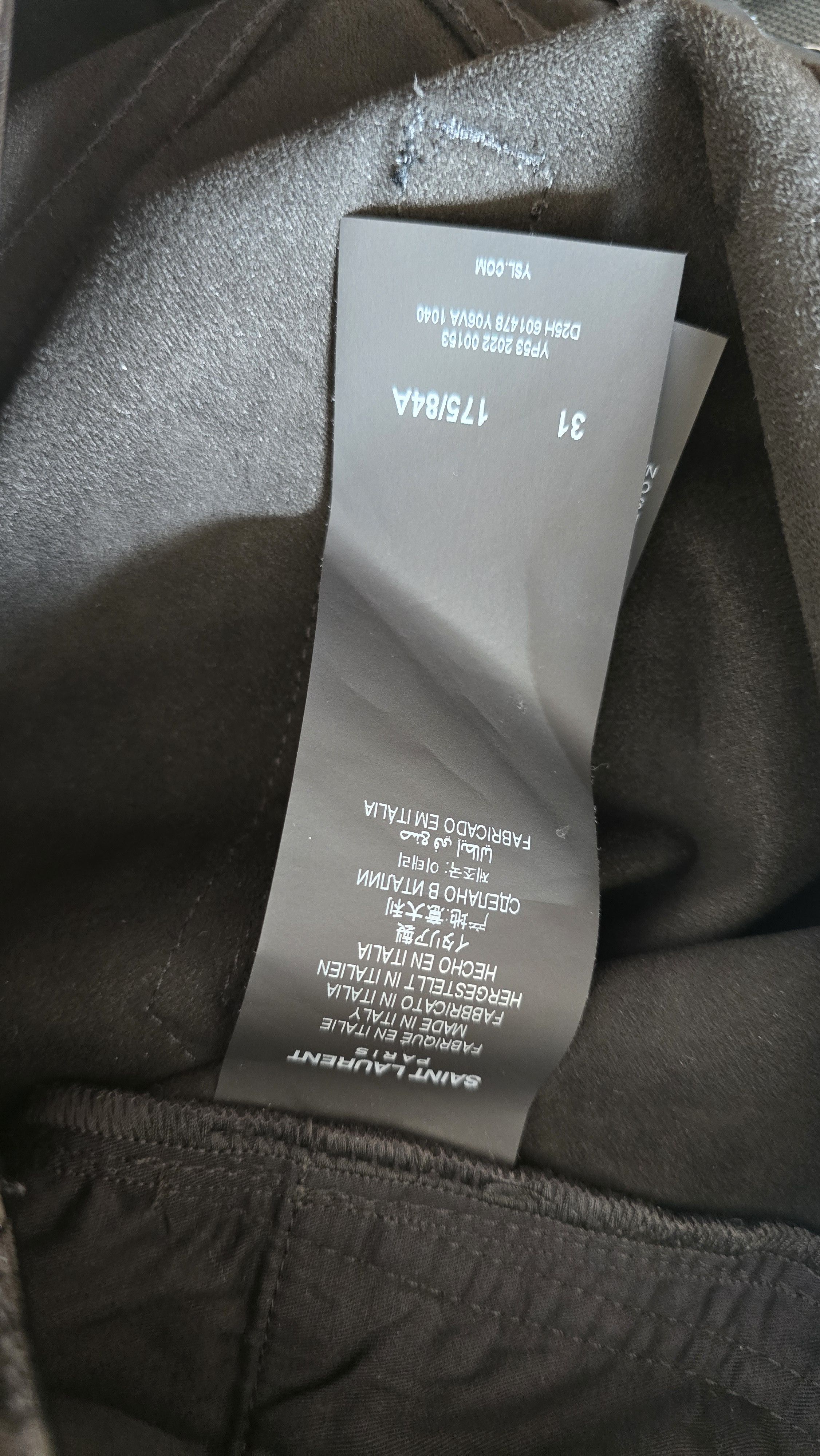 Saint Laurent Paris saint laurent pants Size US 31 - 5 Thumbnail