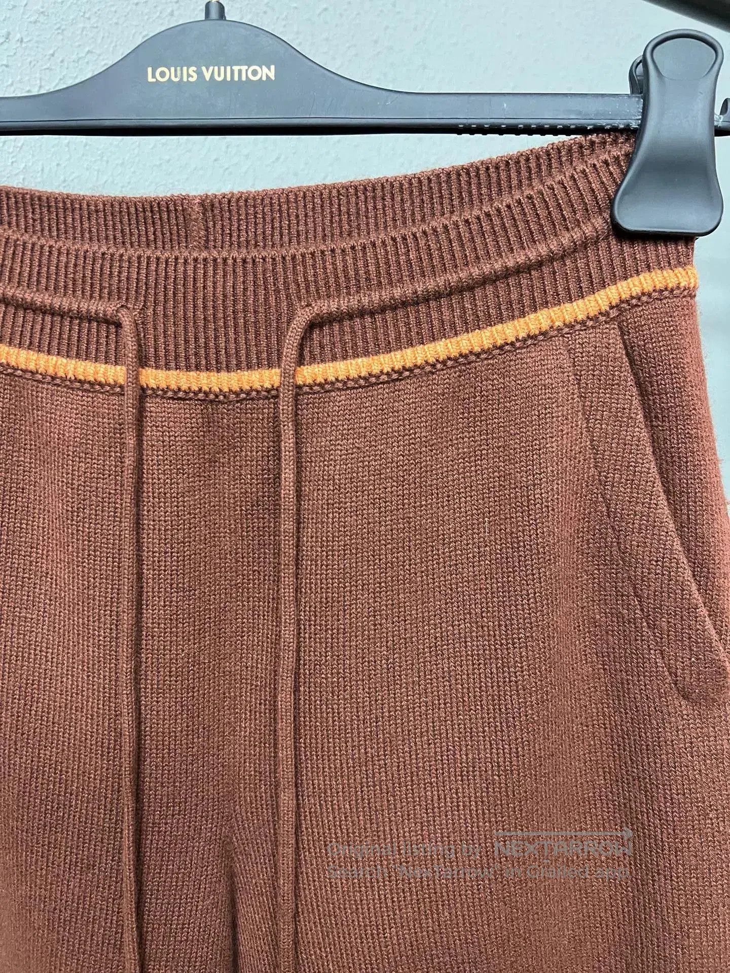 Loro Piana Loro Piana Baby Cashmere Brown Pants. Size 37" - 3 Thumbnail