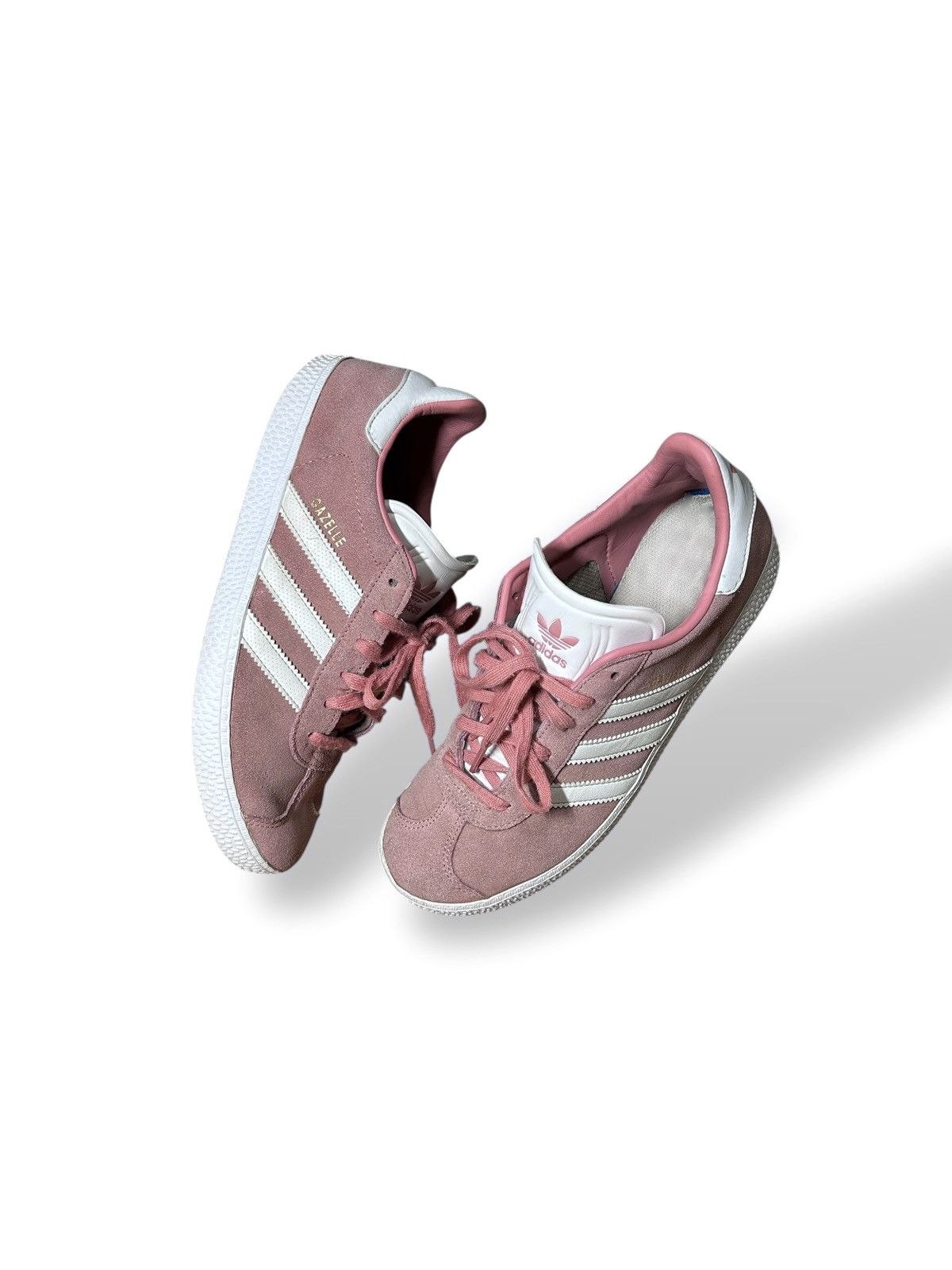 Adidas × Vintage Vintage Y2K Adidas Gazelle Shoes Rare Pink Size US 6 / EU 39 - 1 Thumbnail