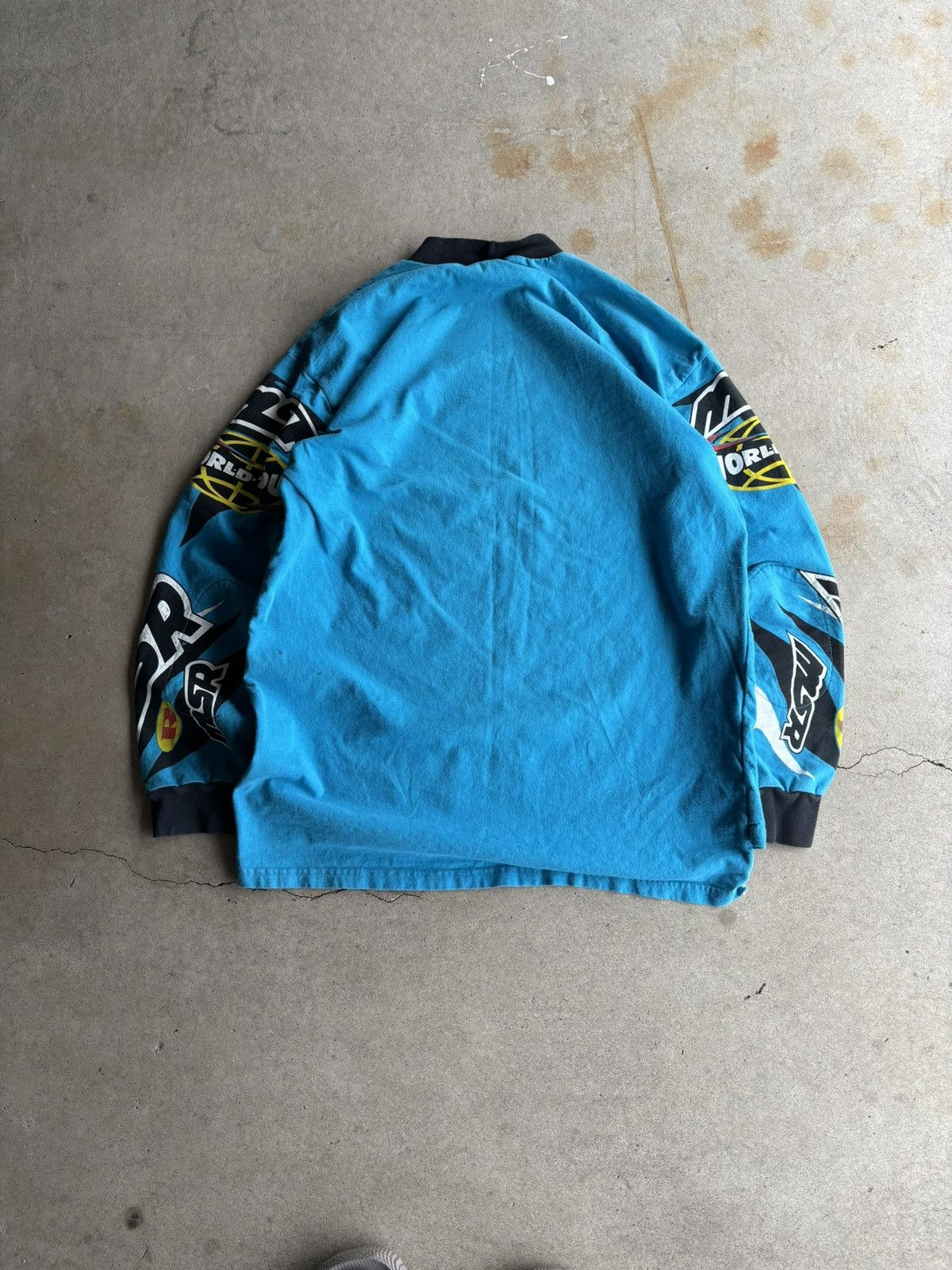 Other Vintage MSR Racing Motocross Travis Scott Longsleeve Size US M / EU 48-50 / 2 - 2 Thumbnail