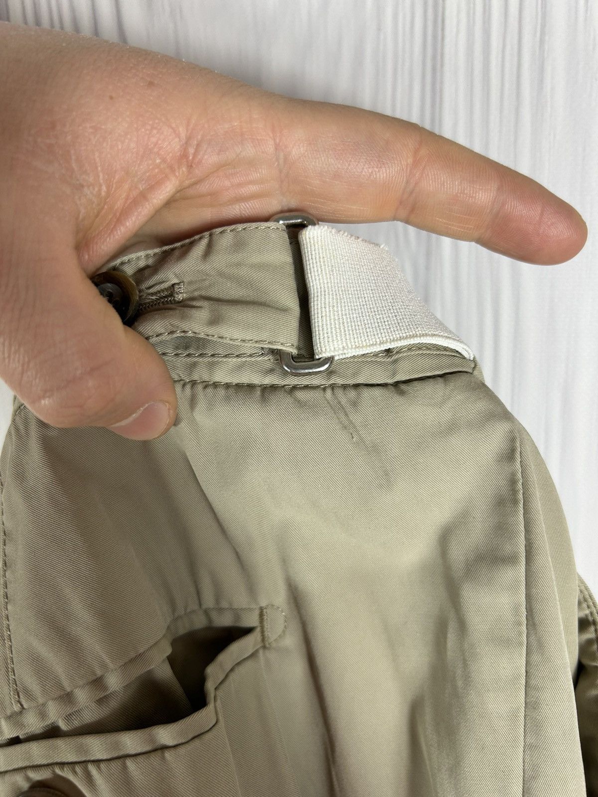 Gucci Gucci Beige Skinny Chino Pants Trousers Italy Size 52 Size US 36 / EU 52 - 11 Thumbnail