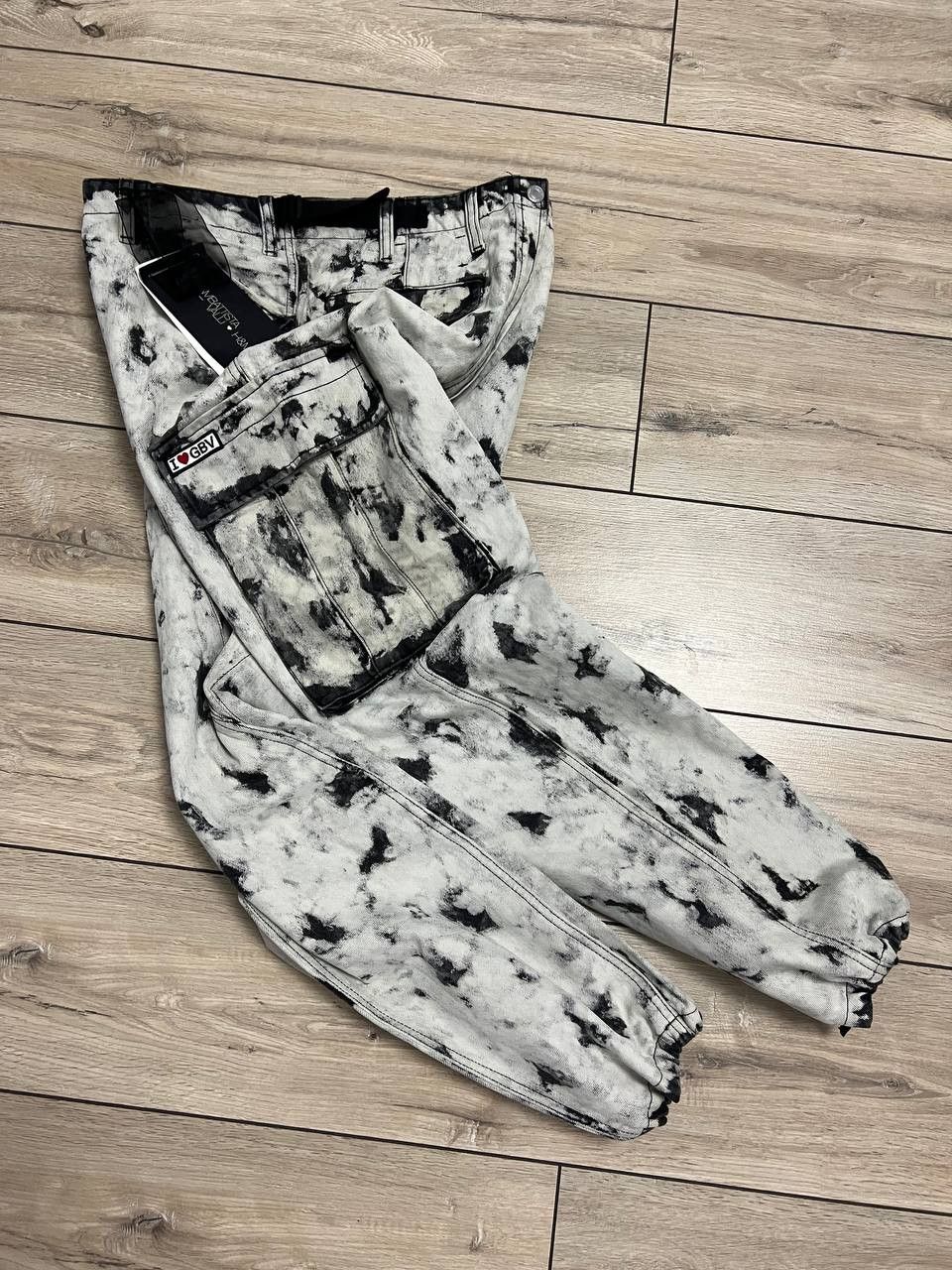 H&M × Japanese Brand Giambattista valli h&m cargo denim pants jeans EUR 50 US 34 Size US 34 / EU 50 - 8 Thumbnail