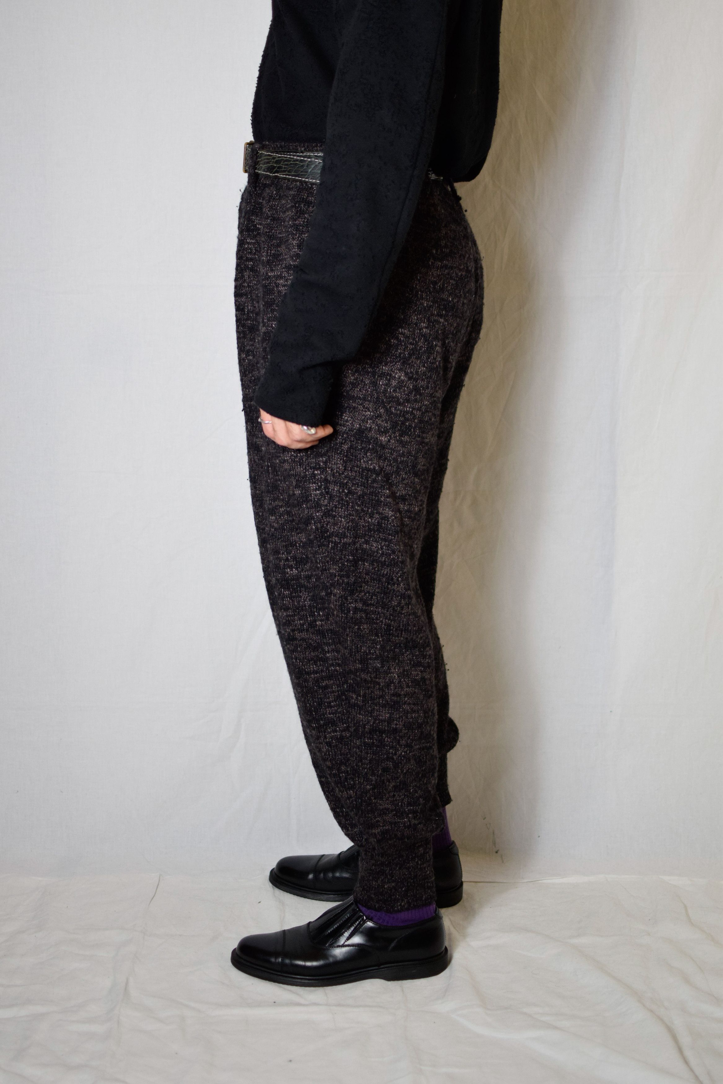Yohji Yamamoto YYPH AW95 Knit Pants - HE-K87-930 Size US 32 / EU 48 - 5 Thumbnail