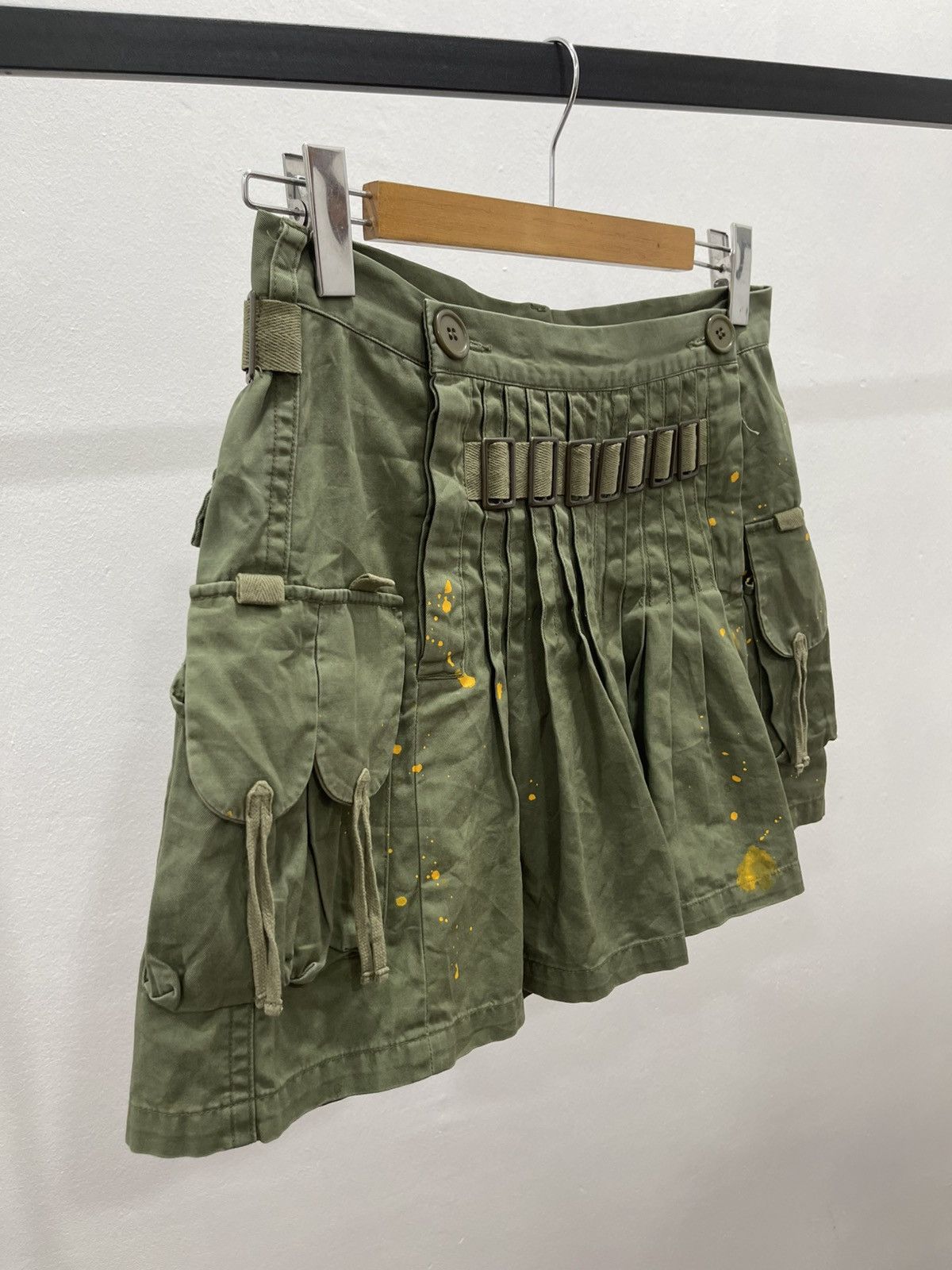 Sunao Kuwahara Issey Miyake by Sunaokuwahara Military Skrit Size 30" / US 8 / IT 44 - 3 Thumbnail