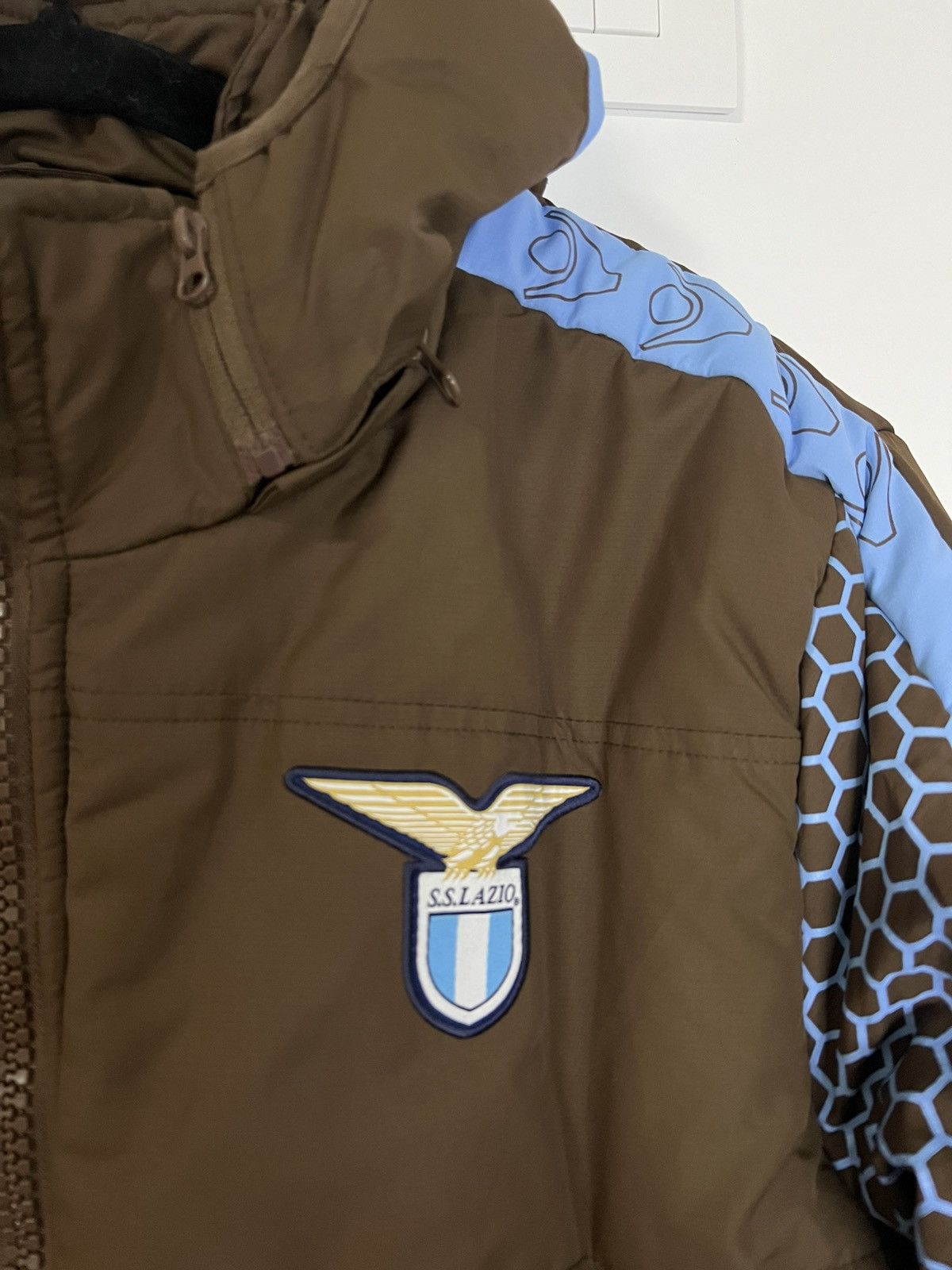 Macron Ss lazio L macron jacket footbol club puffer Size US L / EU 52-54 / 3 - 4 Thumbnail