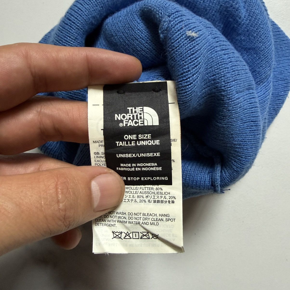 Supreme × The North Face Supreme x The North Face FW24 Blue Beanie Size ONE SIZE - 7 Thumbnail