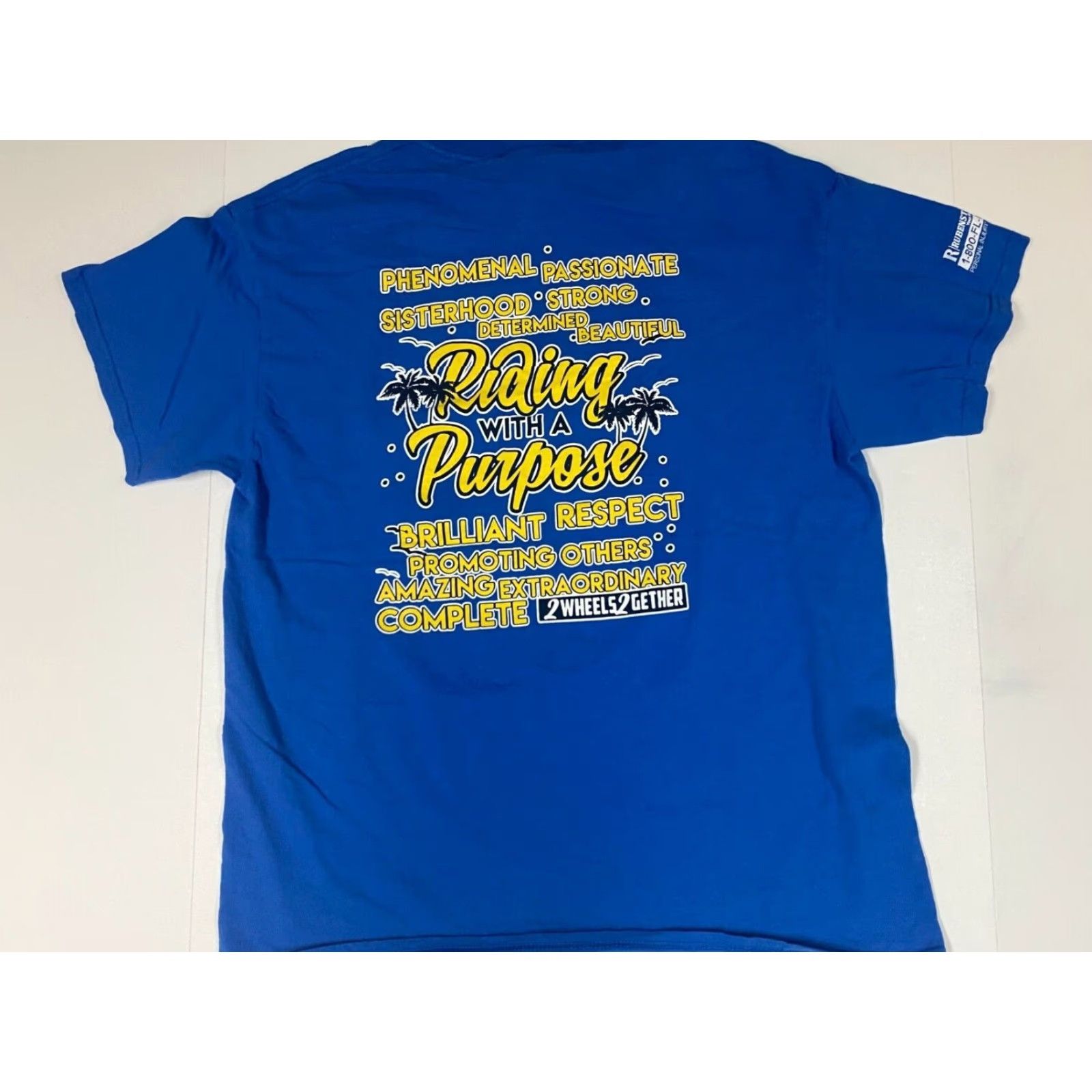 Gildan Gildan T Shirt Mens L Blue Jacksonville Florida Crew Neck Short Sleeve Solid Breathable Colorful Size US L / EU 52-54 / 3 - 5 Thumbnail