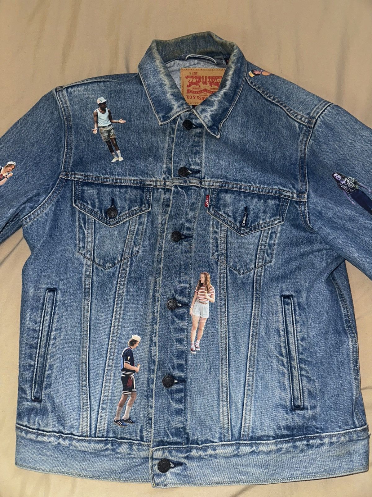 Levi's Levi’s x Stranger Things Denim Jacket SS19— Character Print Size US S / EU 44-46 / 1 - 1 Thumbnail