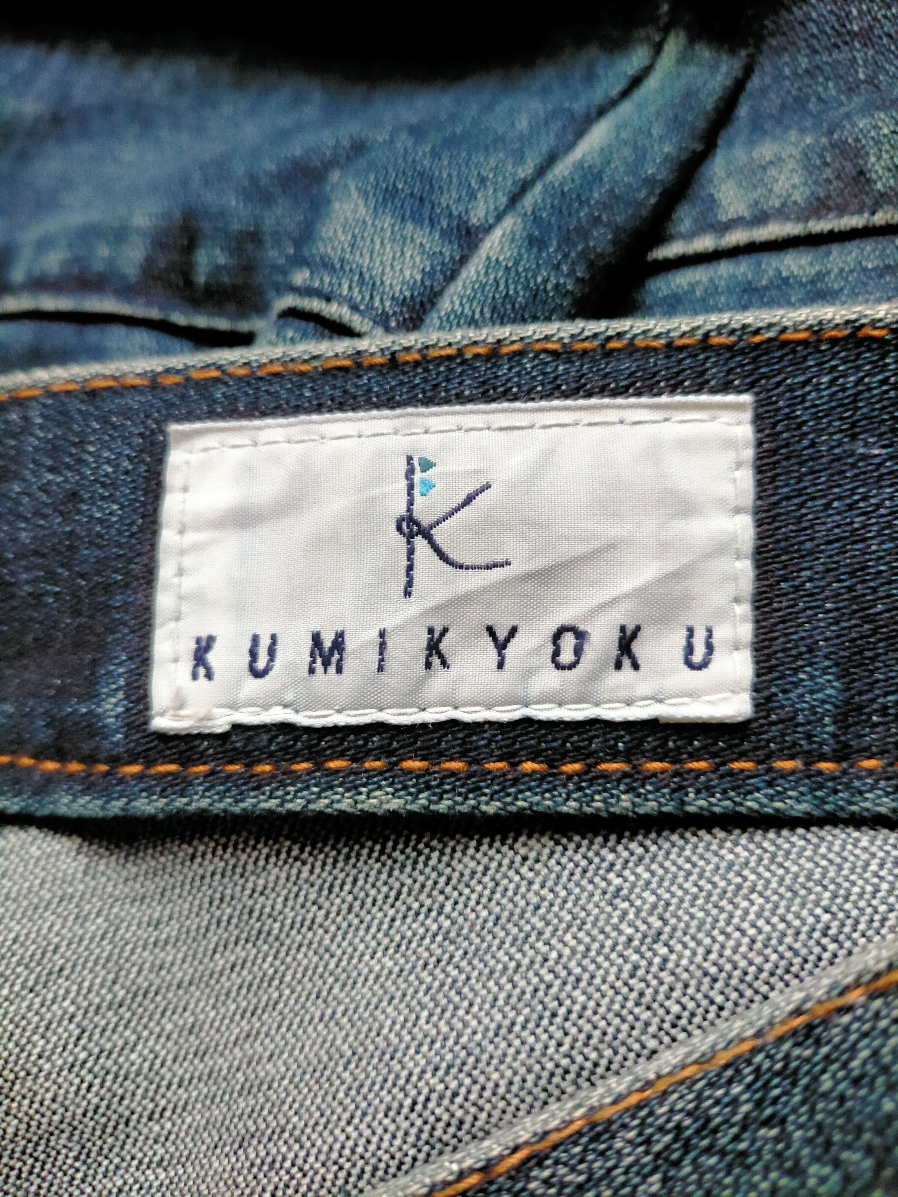 Japanese Brand × Vintage Flare Jeans Kumikyoku skinny Boot cut Size US 29 - 18 Thumbnail